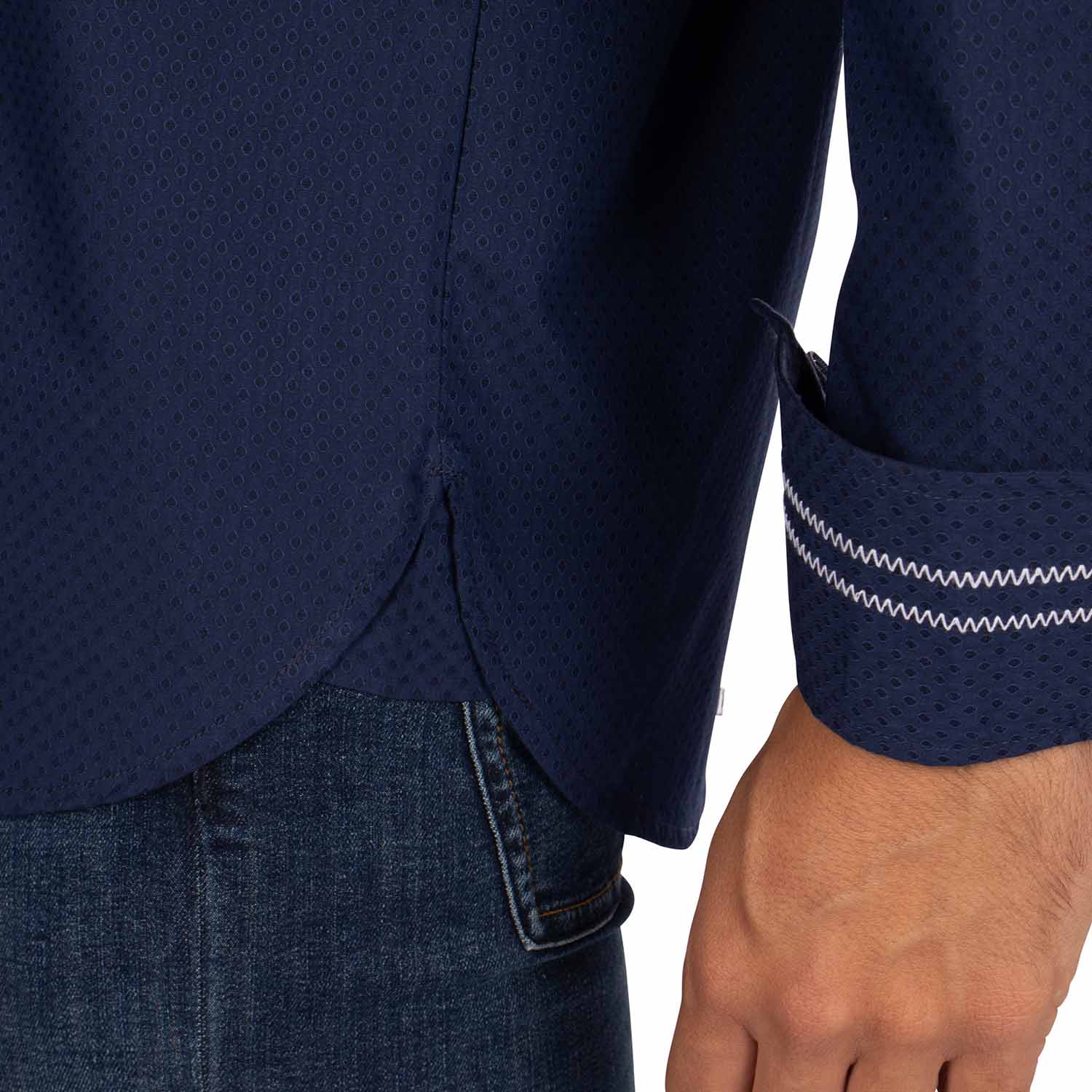 Chemise imprimée coq
