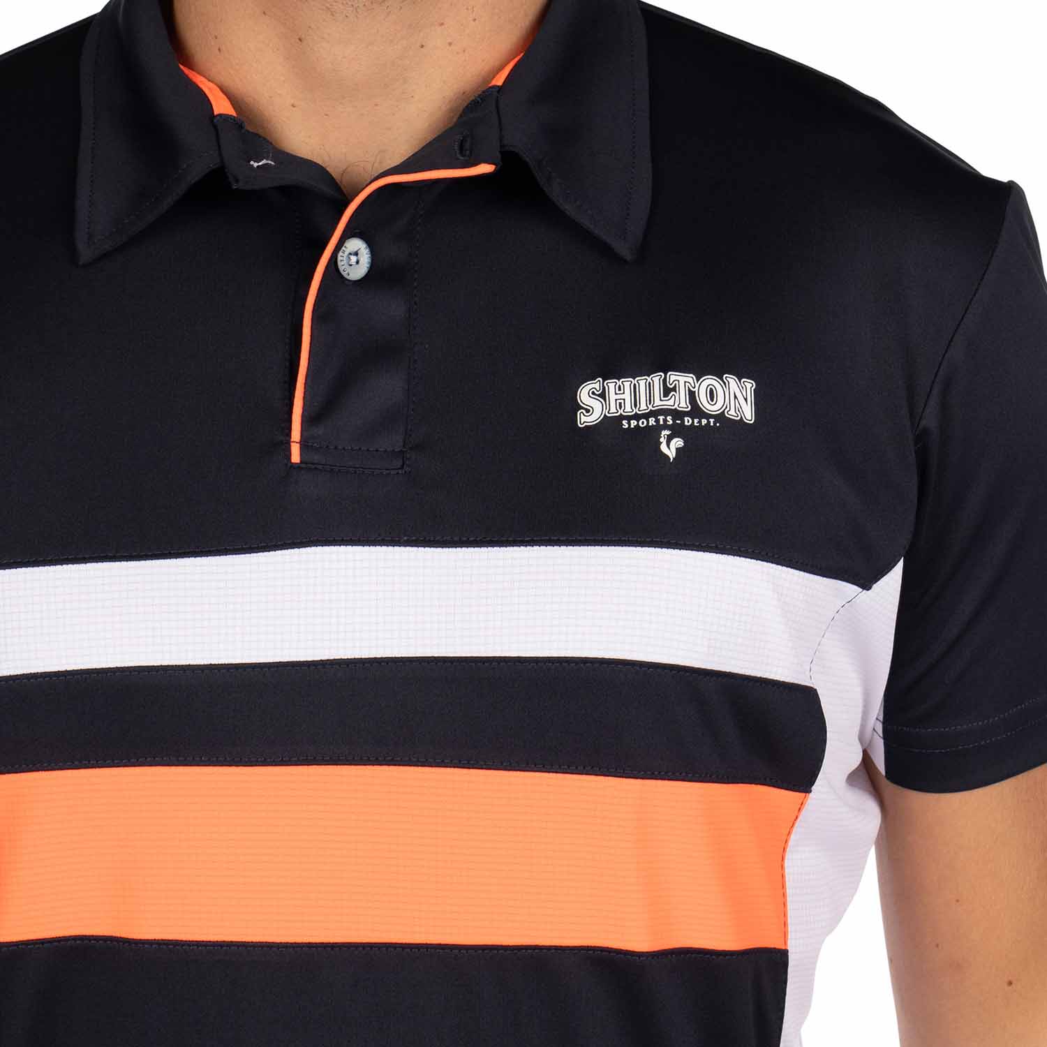 Polo de sport tricolore