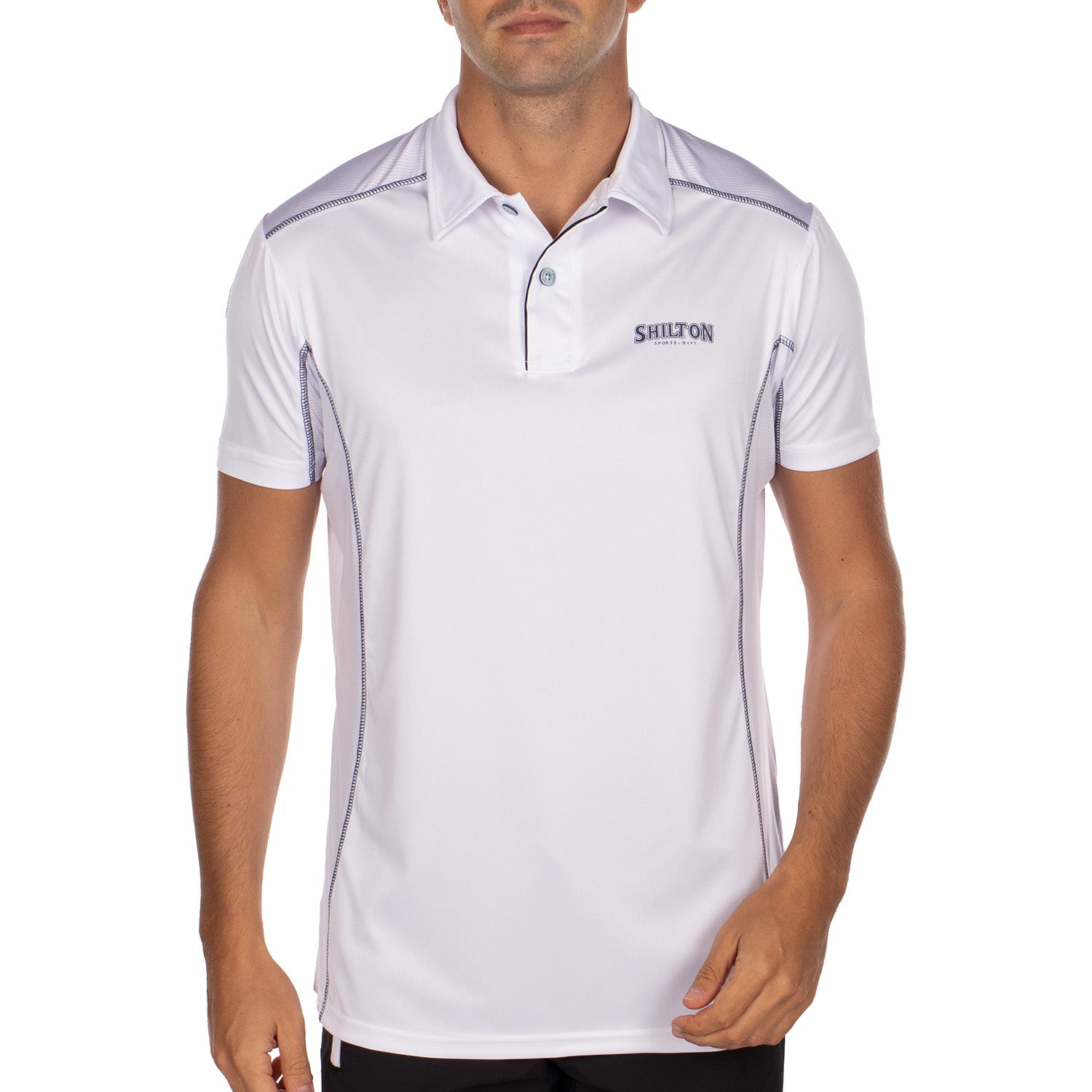 Polo de sport team Blanc - Shilton
