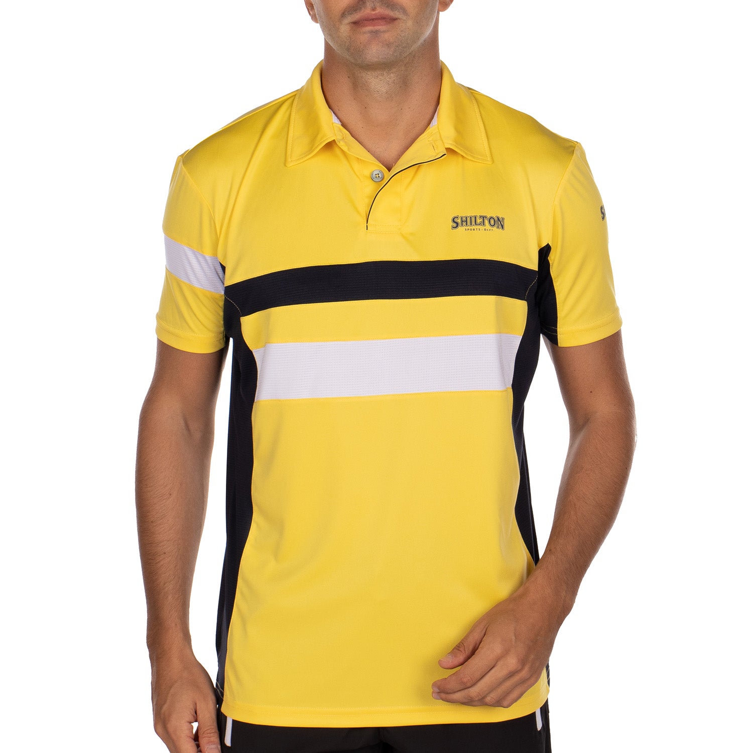 Polo de sport tricolore