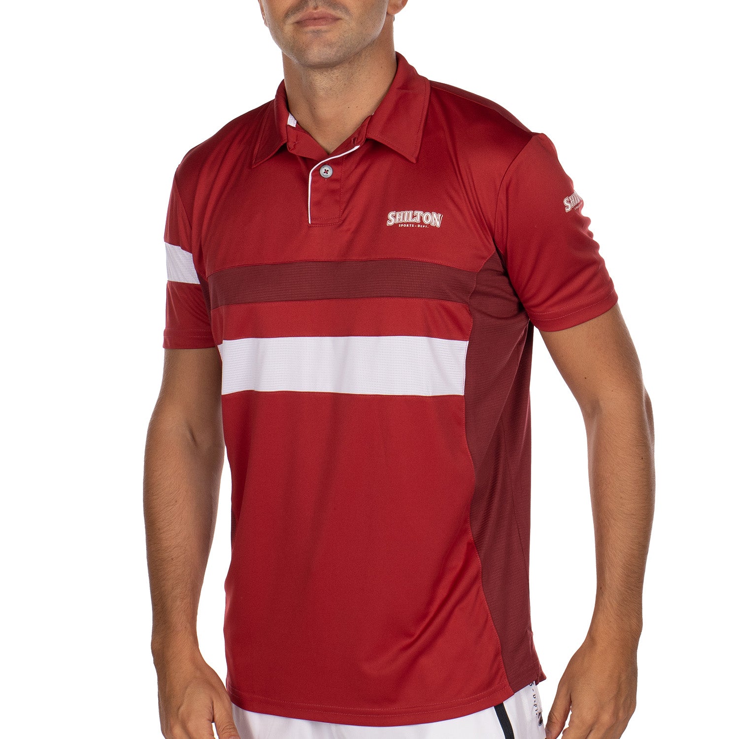 Polo de sport tricolore