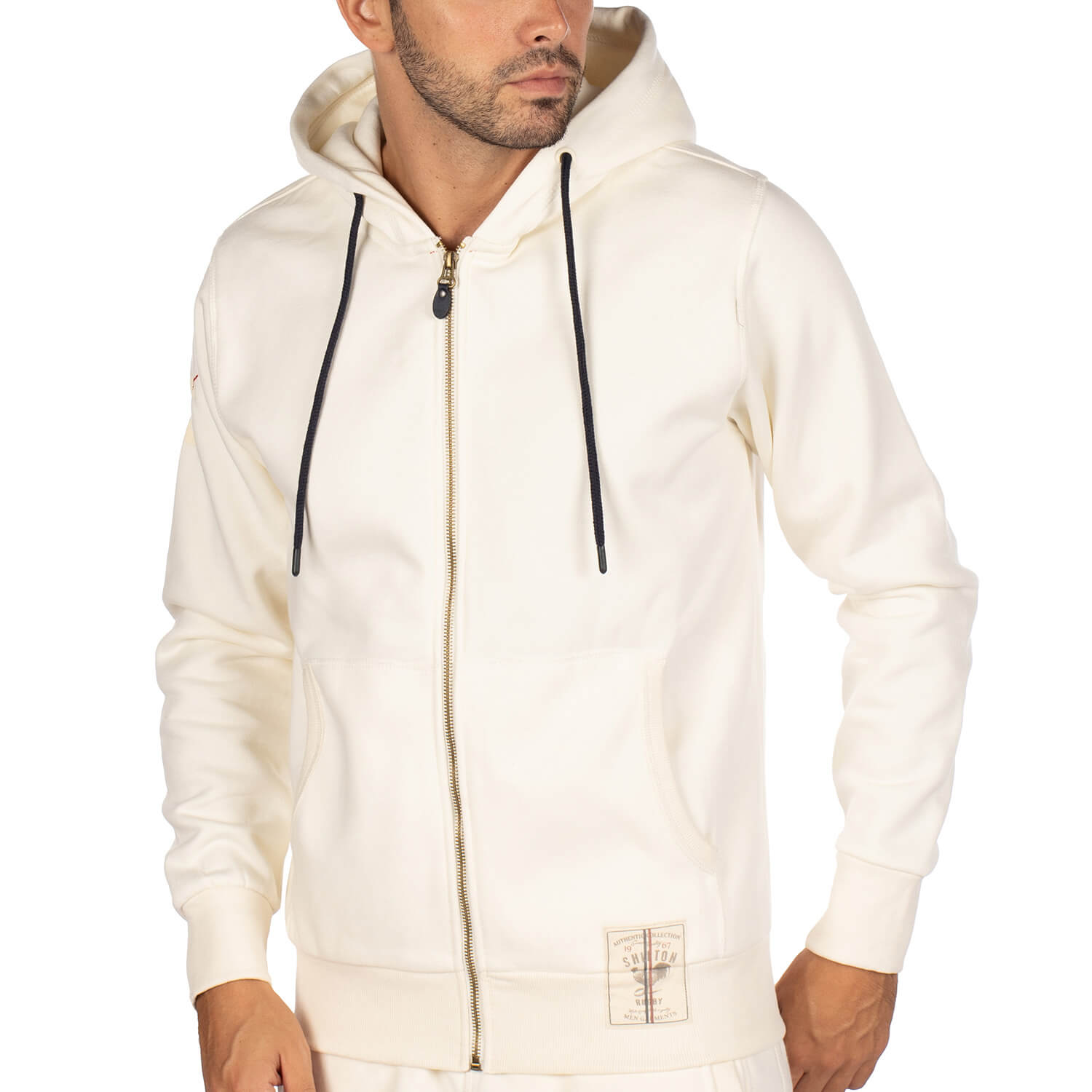 Gilet à capuche coq