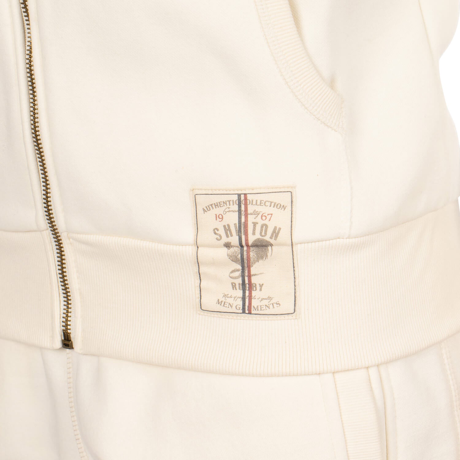 Gilet à capuche coq