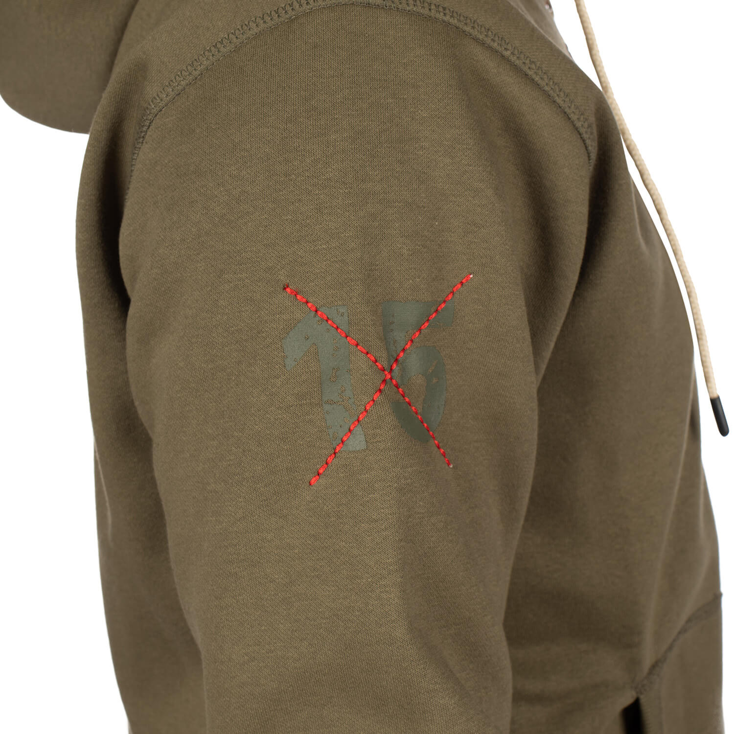 Gilet à capuche coq