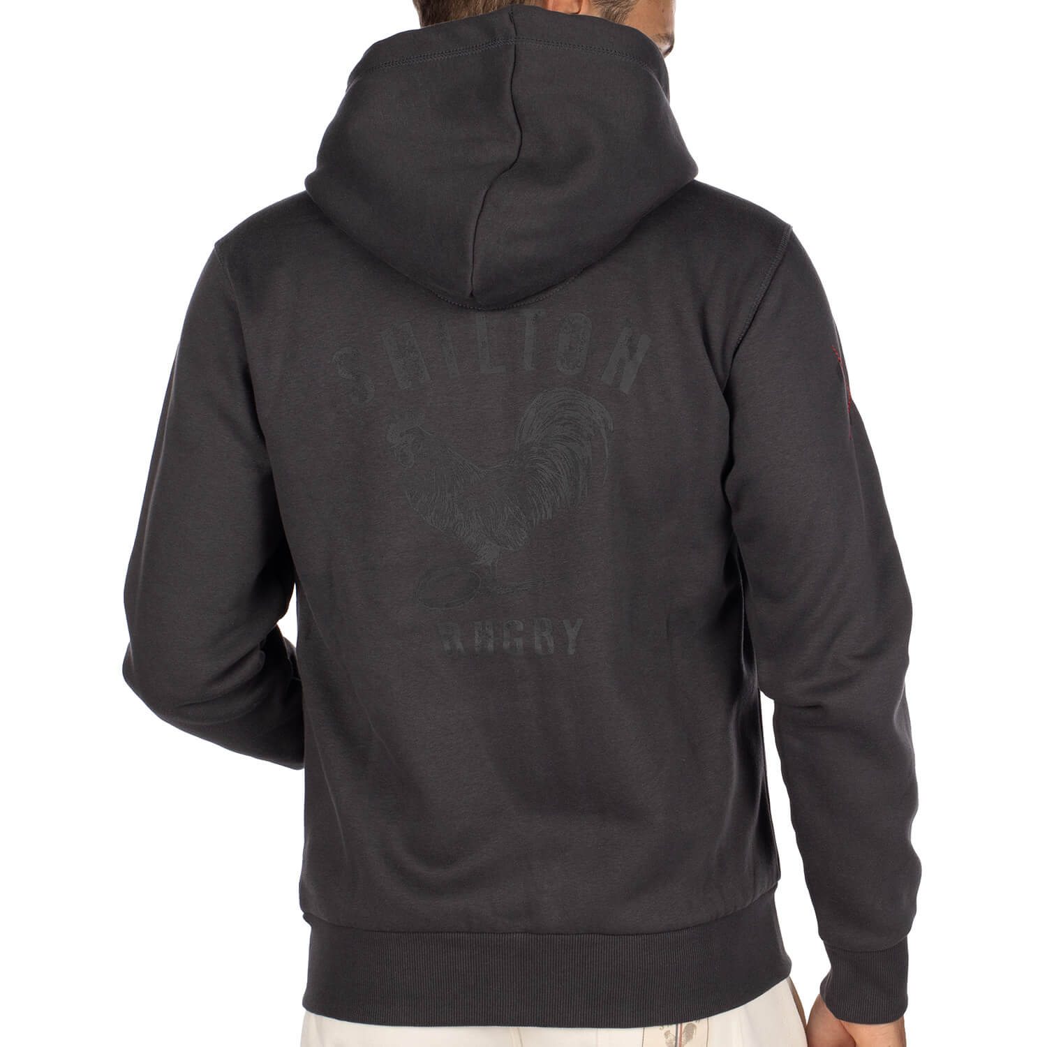 Gilet à capuche coq