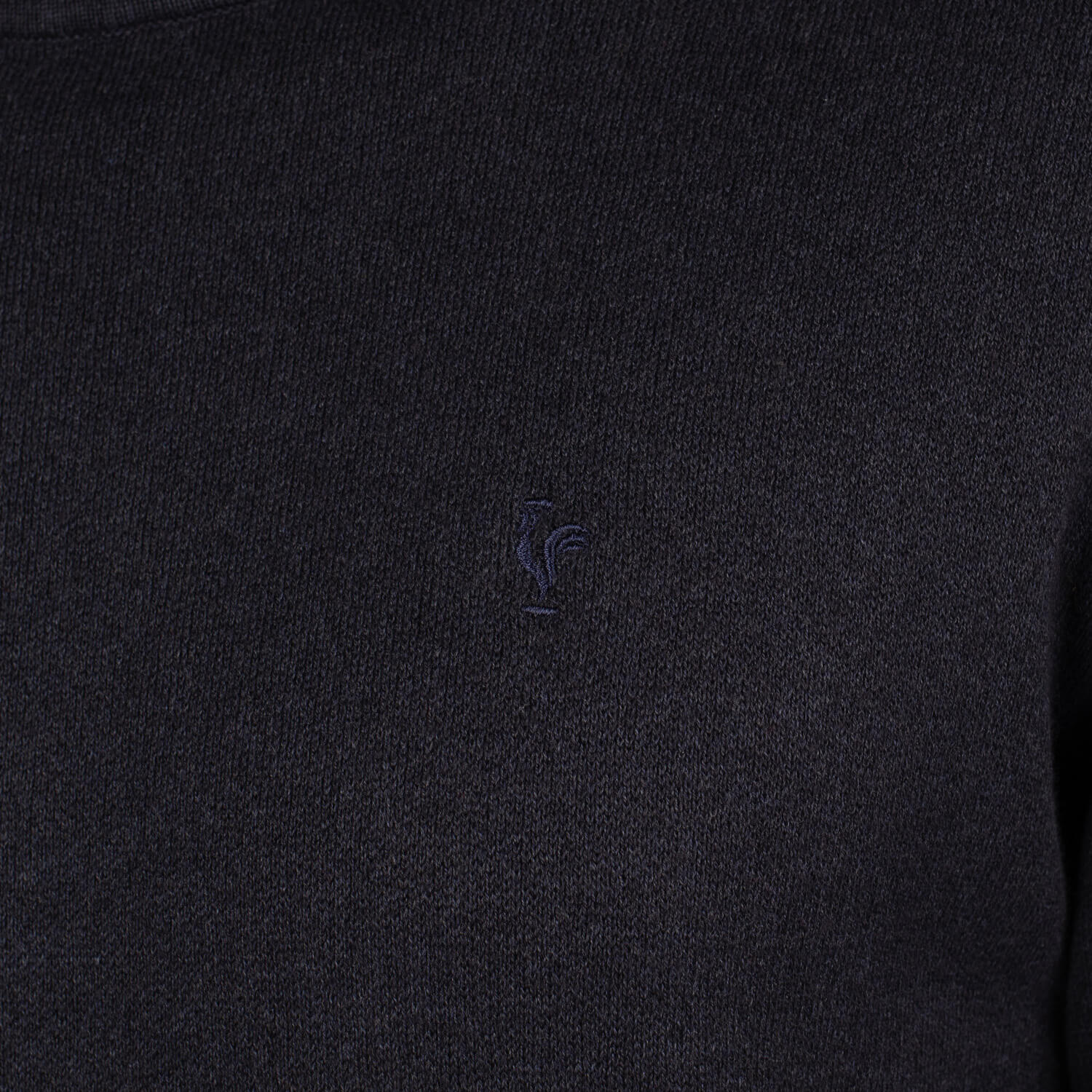 Pull col roulé coq