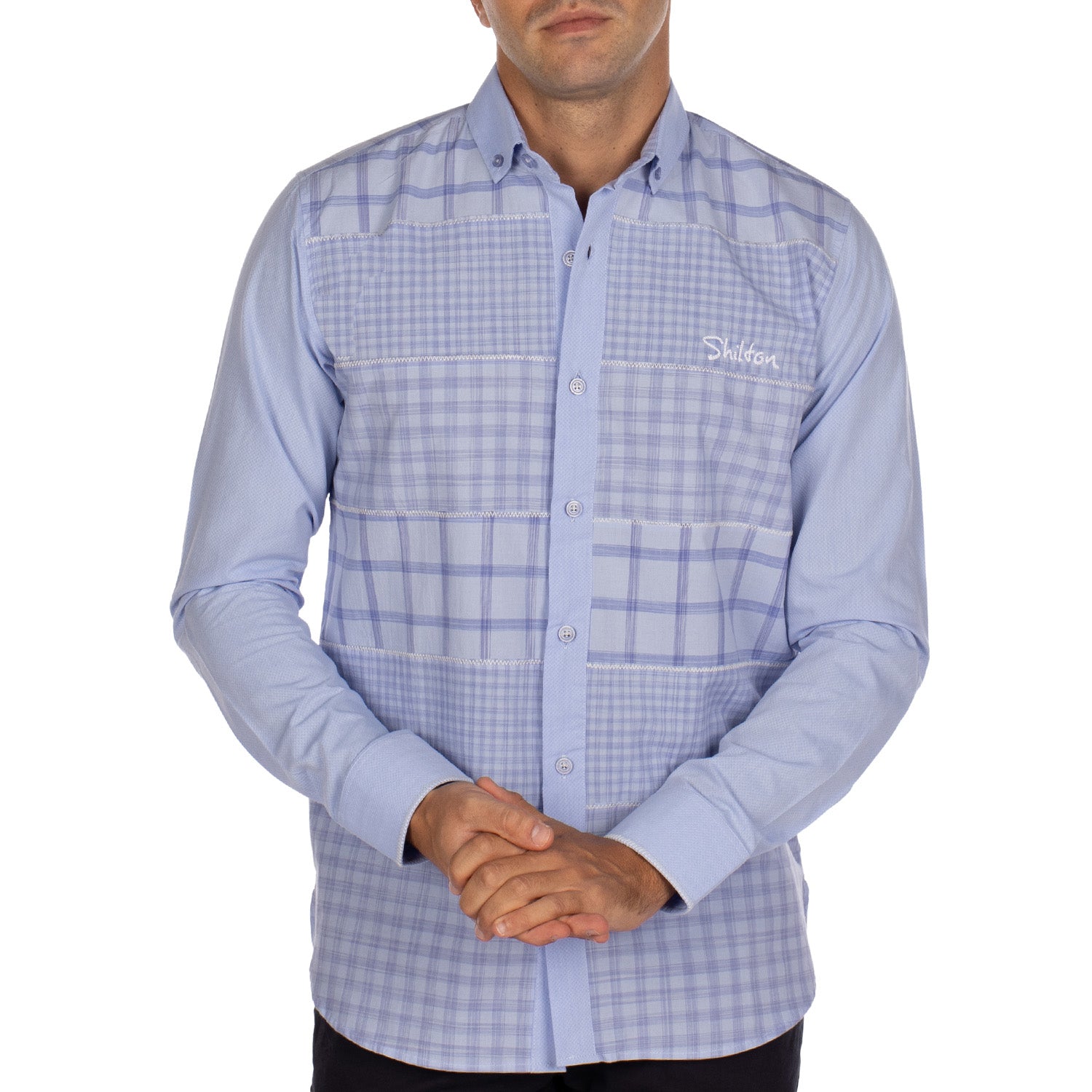 Chemise patchwork Ciel - Shilton