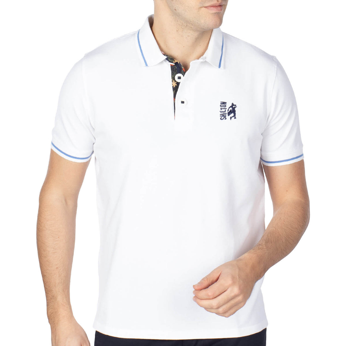 Polo rugby beach Blanc - Shilton