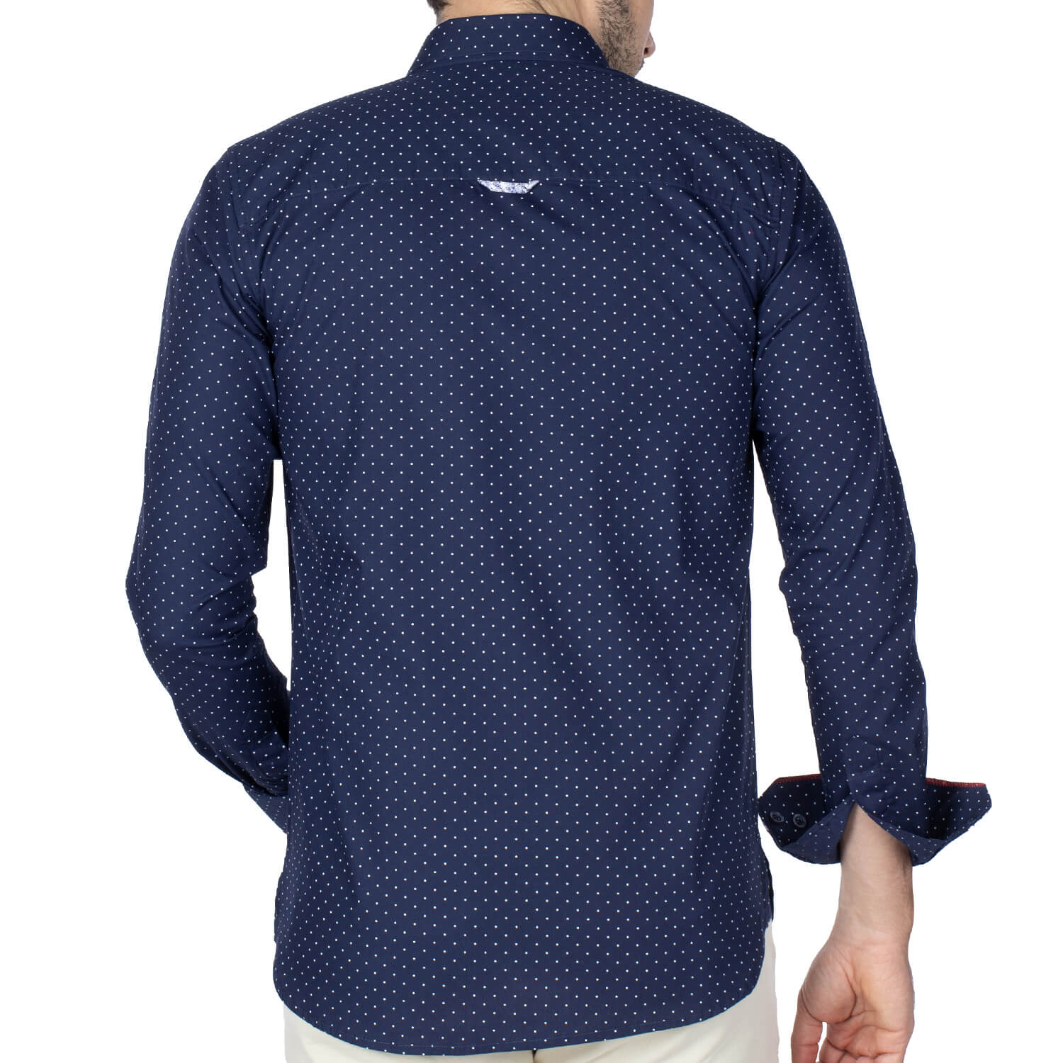 Chemise à pois rugby