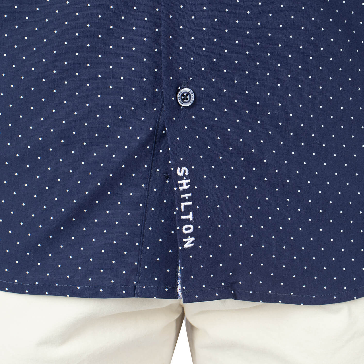 Chemise à pois rugby