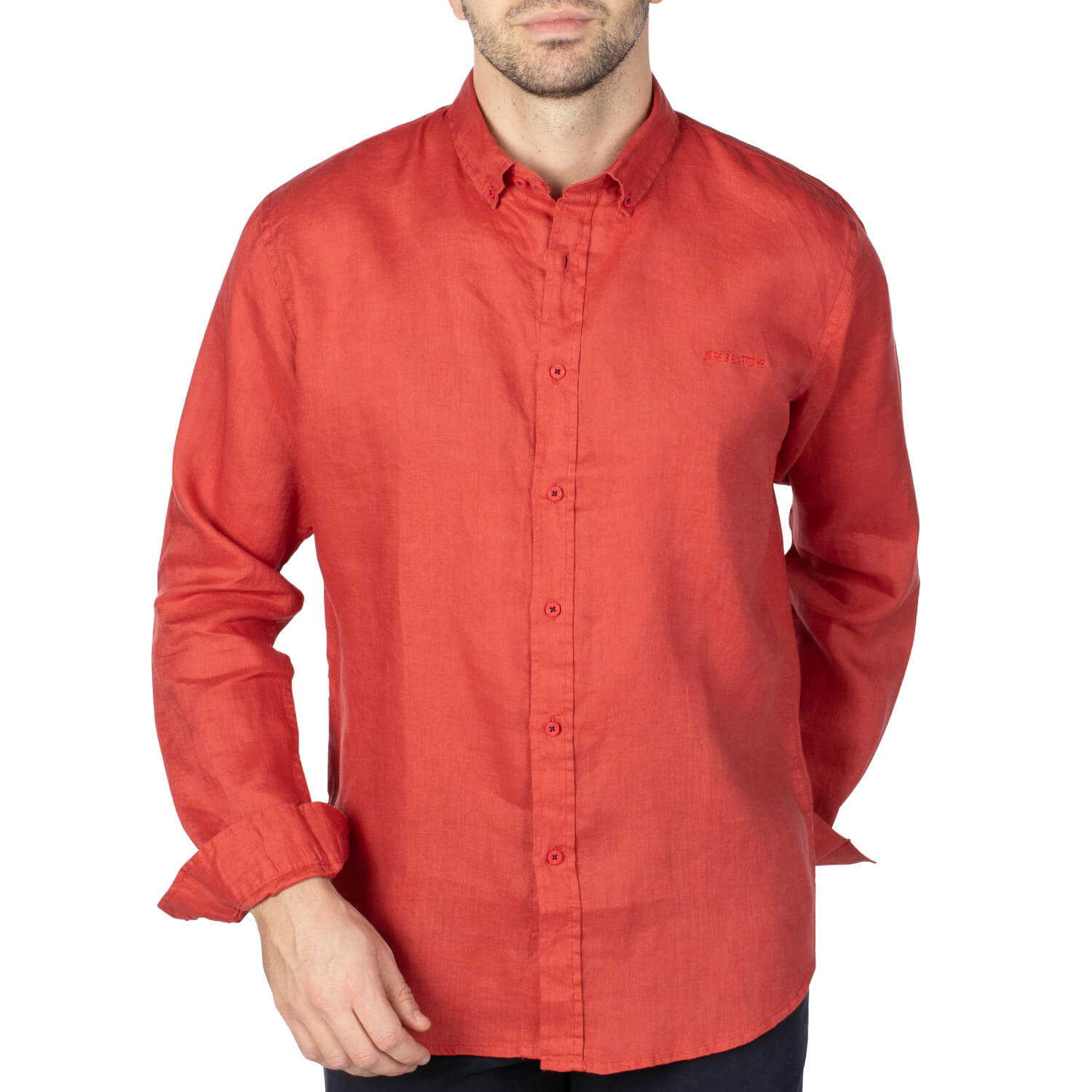 Chemise lin coq