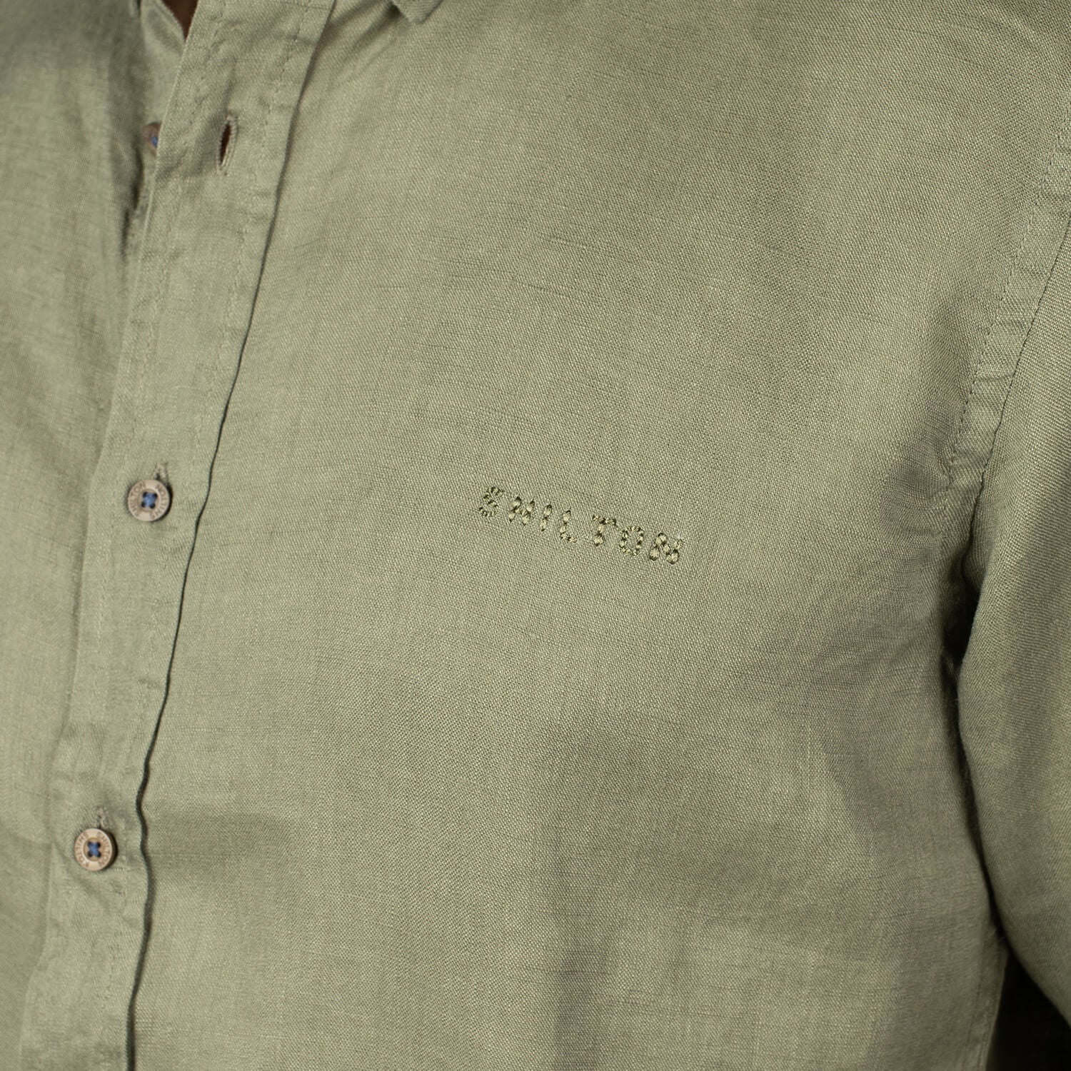 Chemise lin coq