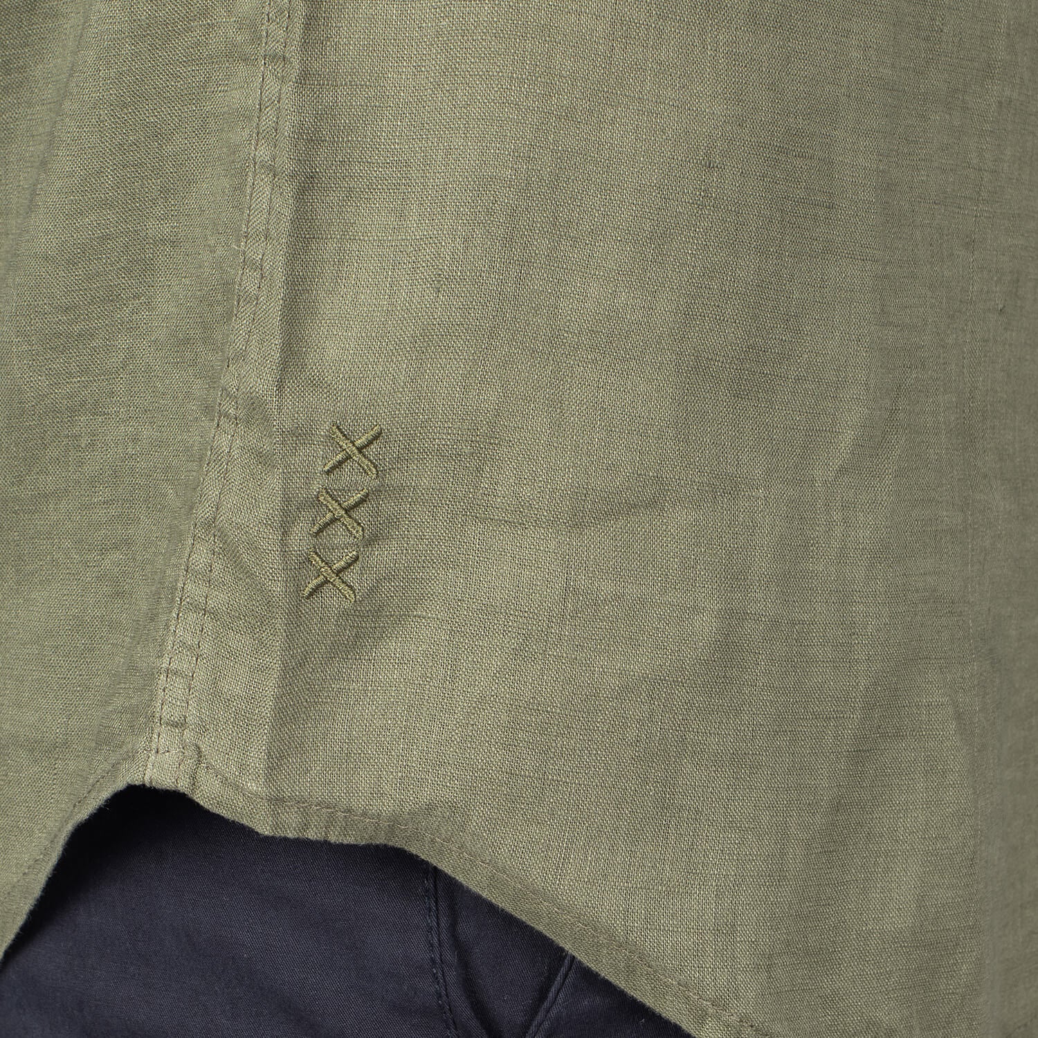 Chemise lin coq