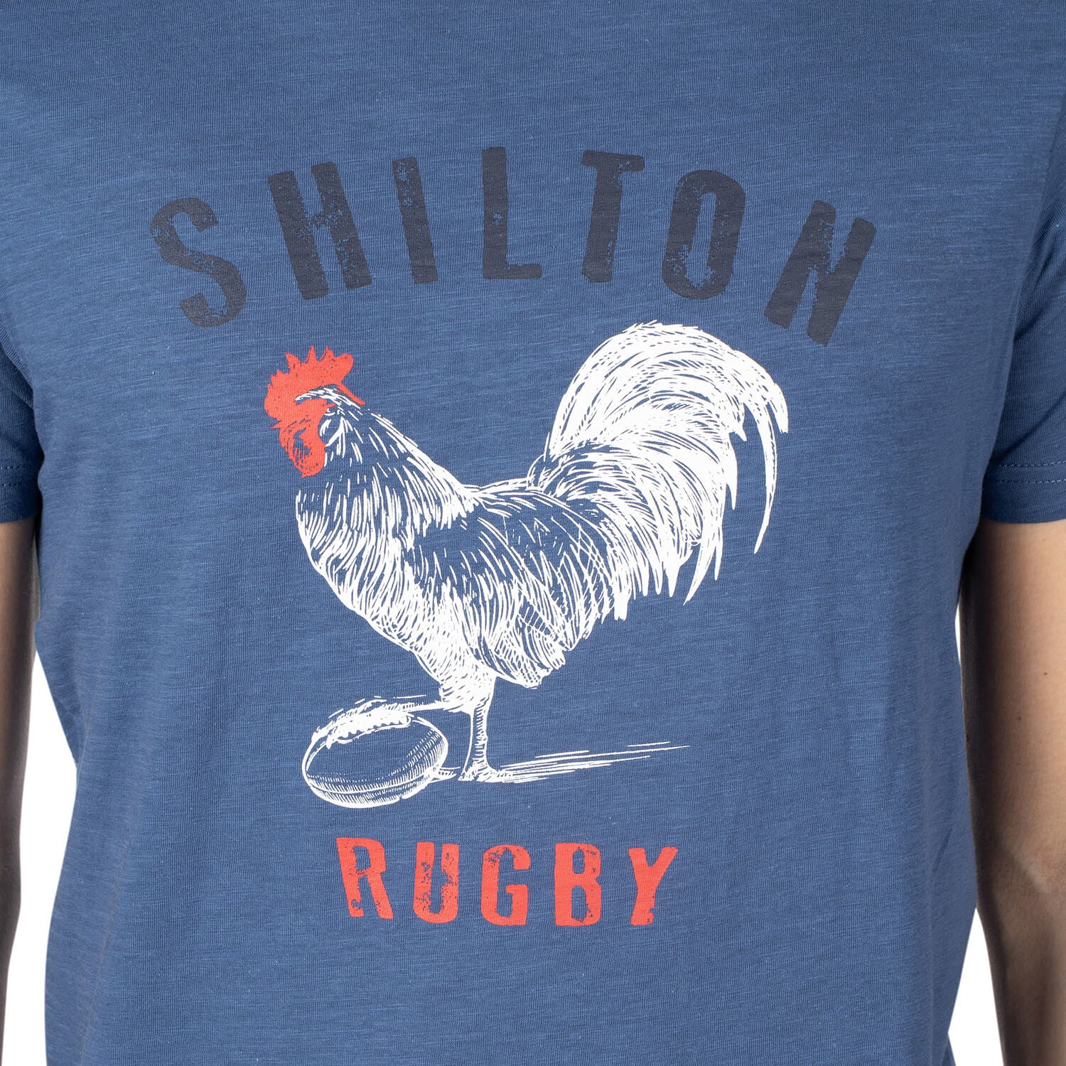 T-shirt rugby coq