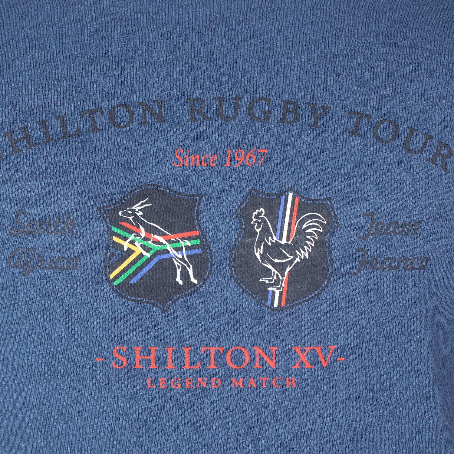 T-shirt rugby tour