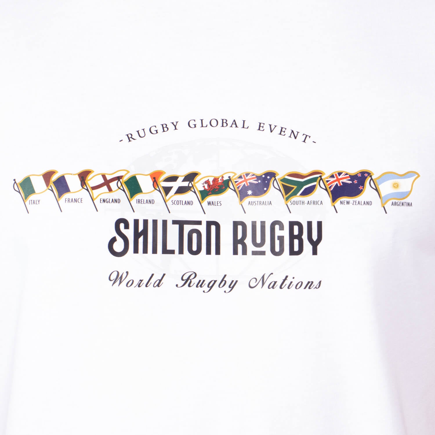 T-shirt rugby world nations