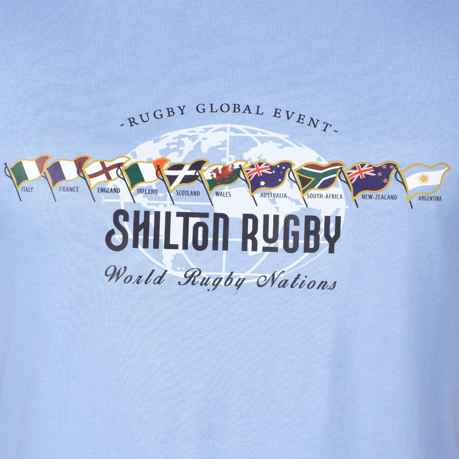 T-shirt rugby world nations