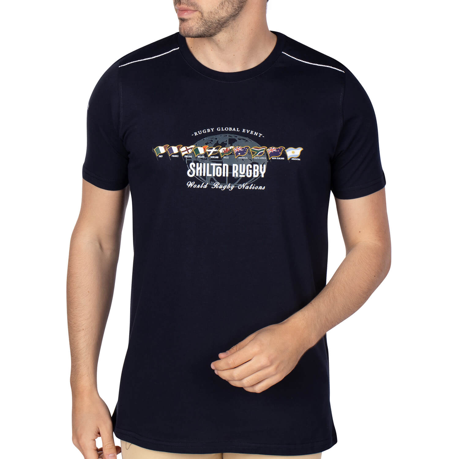 T-shirt rugby world nations