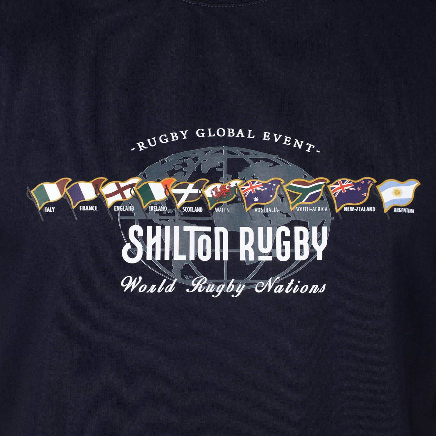 T-shirt rugby world nations