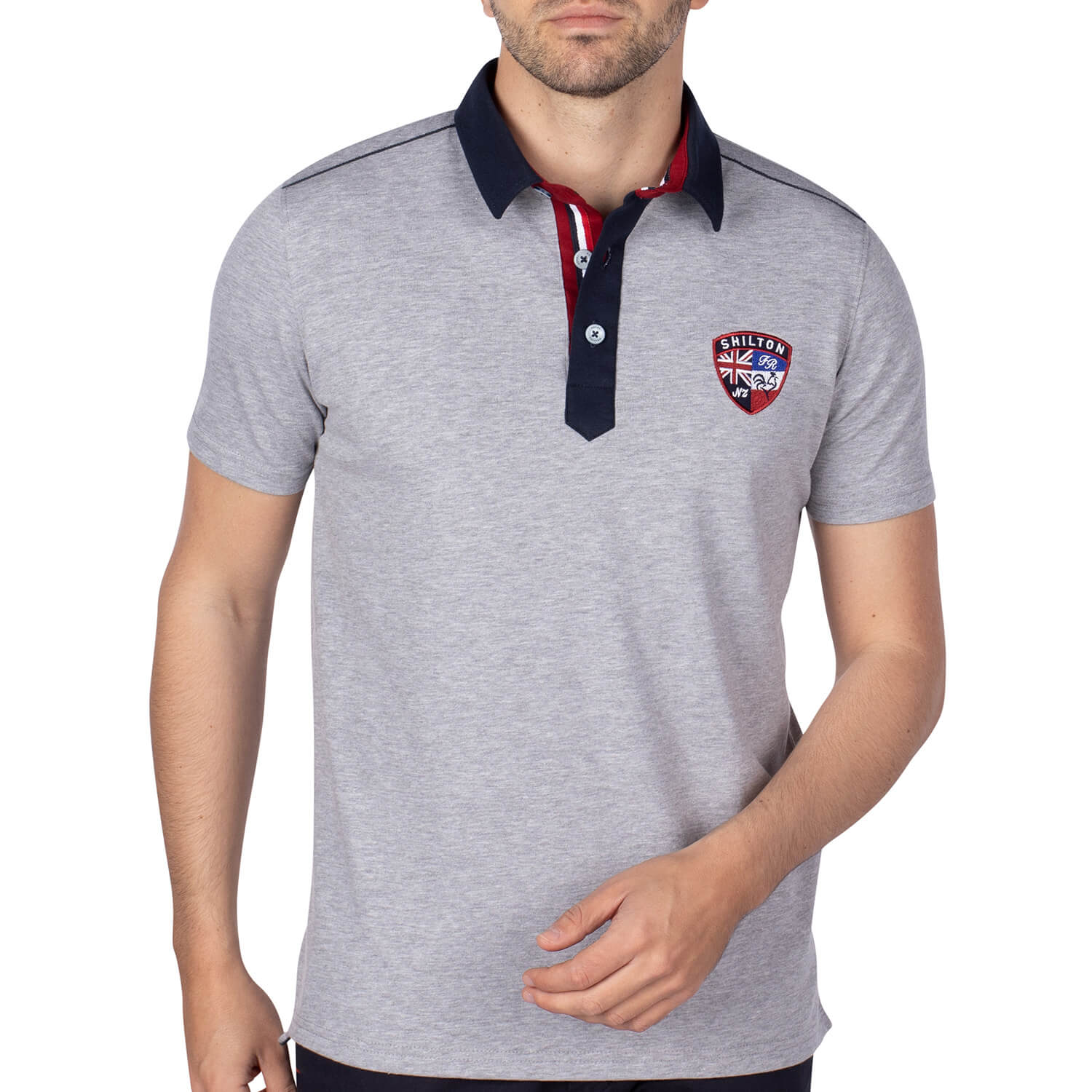 Polo rugby legend Gris - Shilton