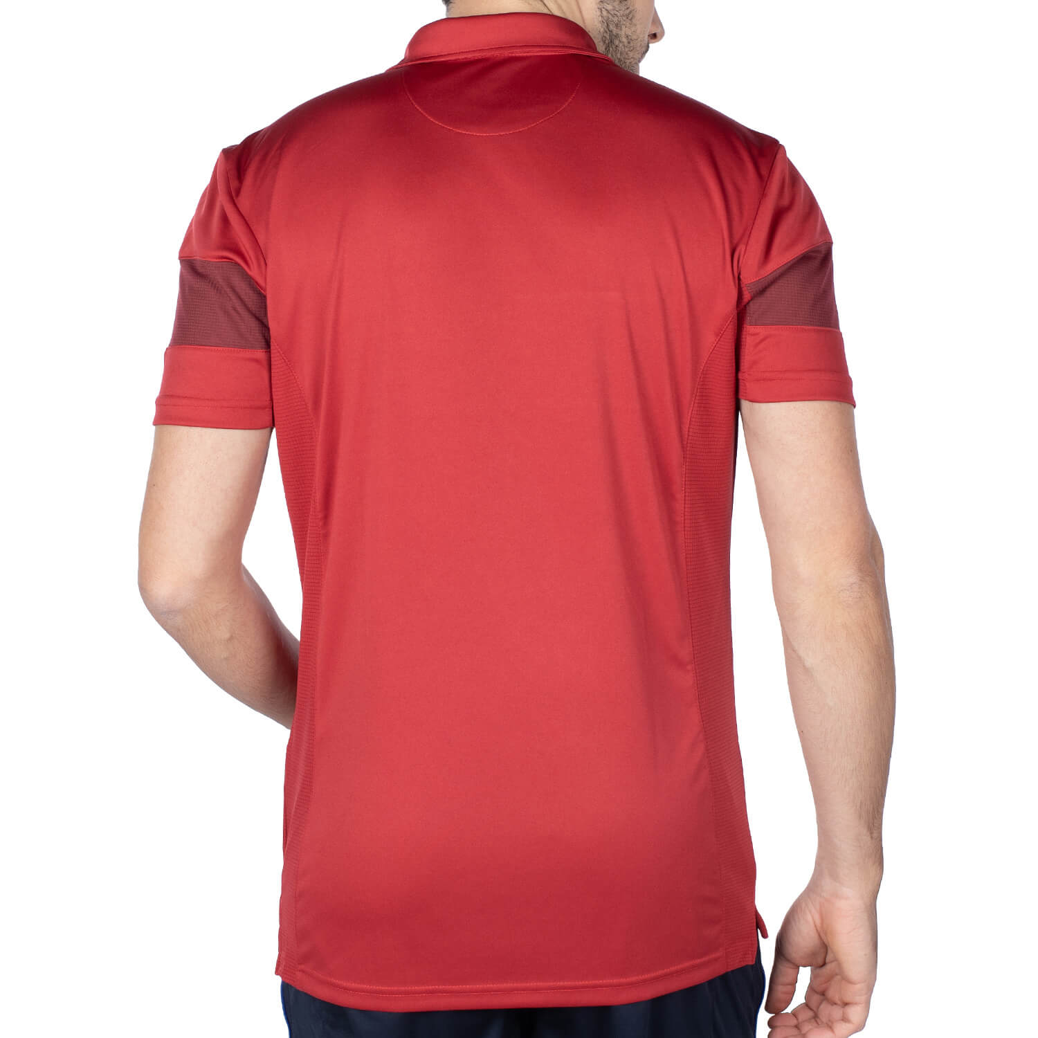 Polo sport french team Rouge X Bordeaux - vu de dos - Shilton