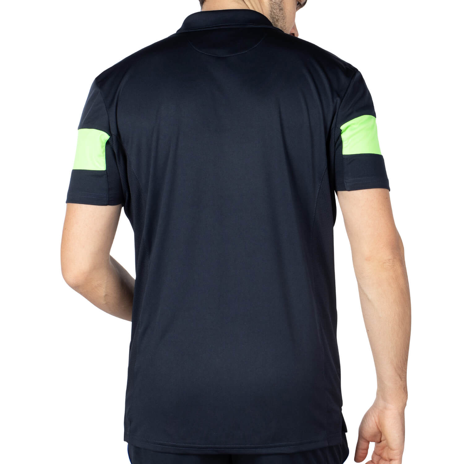 Polo sport french team Navy X Vert - vu de dos - Shilton