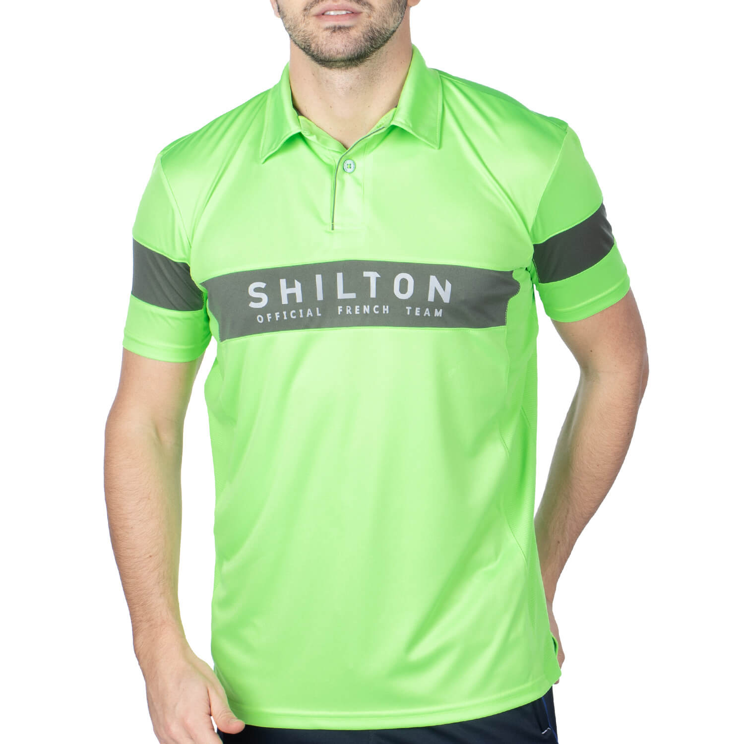 Polo sport french team Vert X Kaki - Shilton