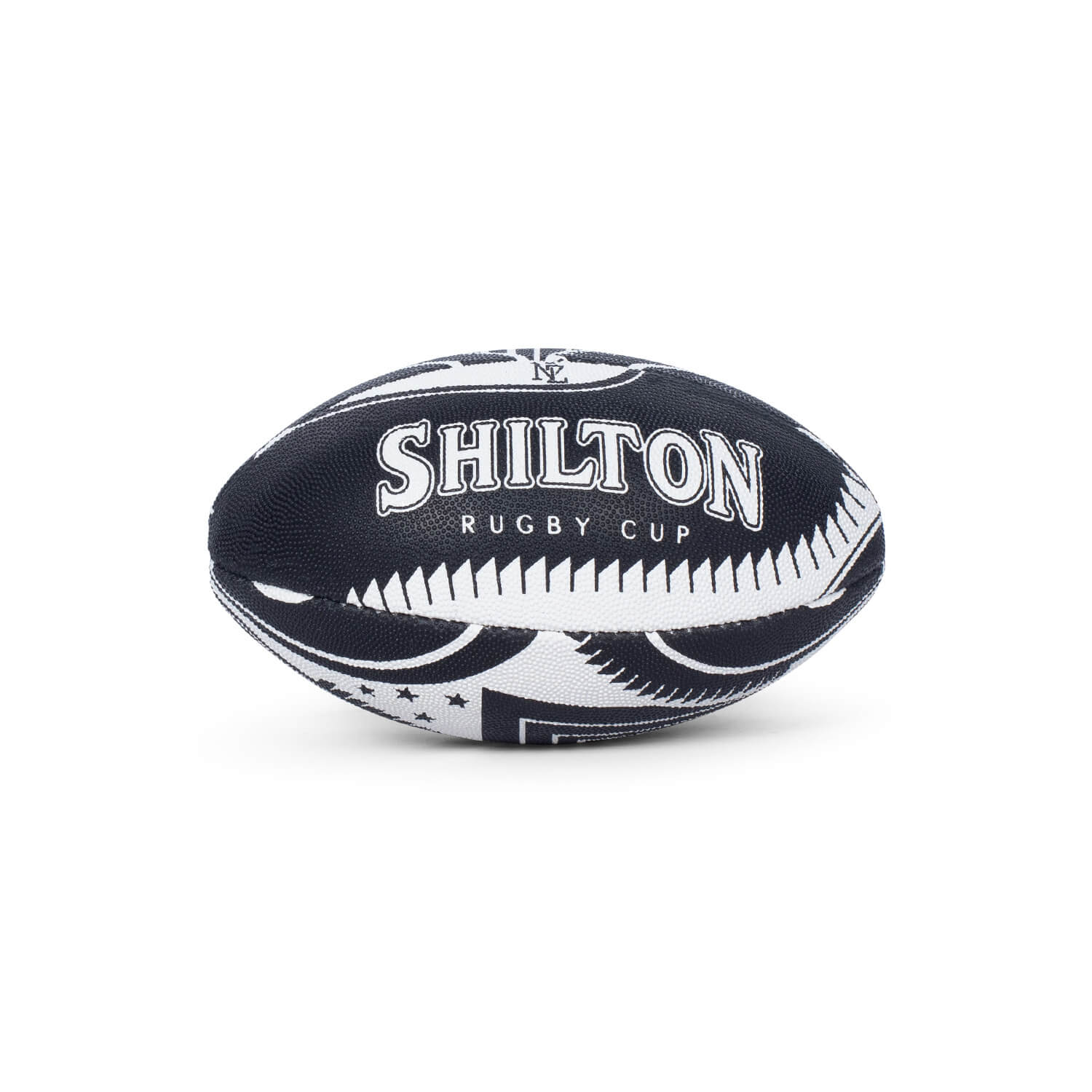 Mini ballon new zealand noir sur Shilton le vêtement Rugby