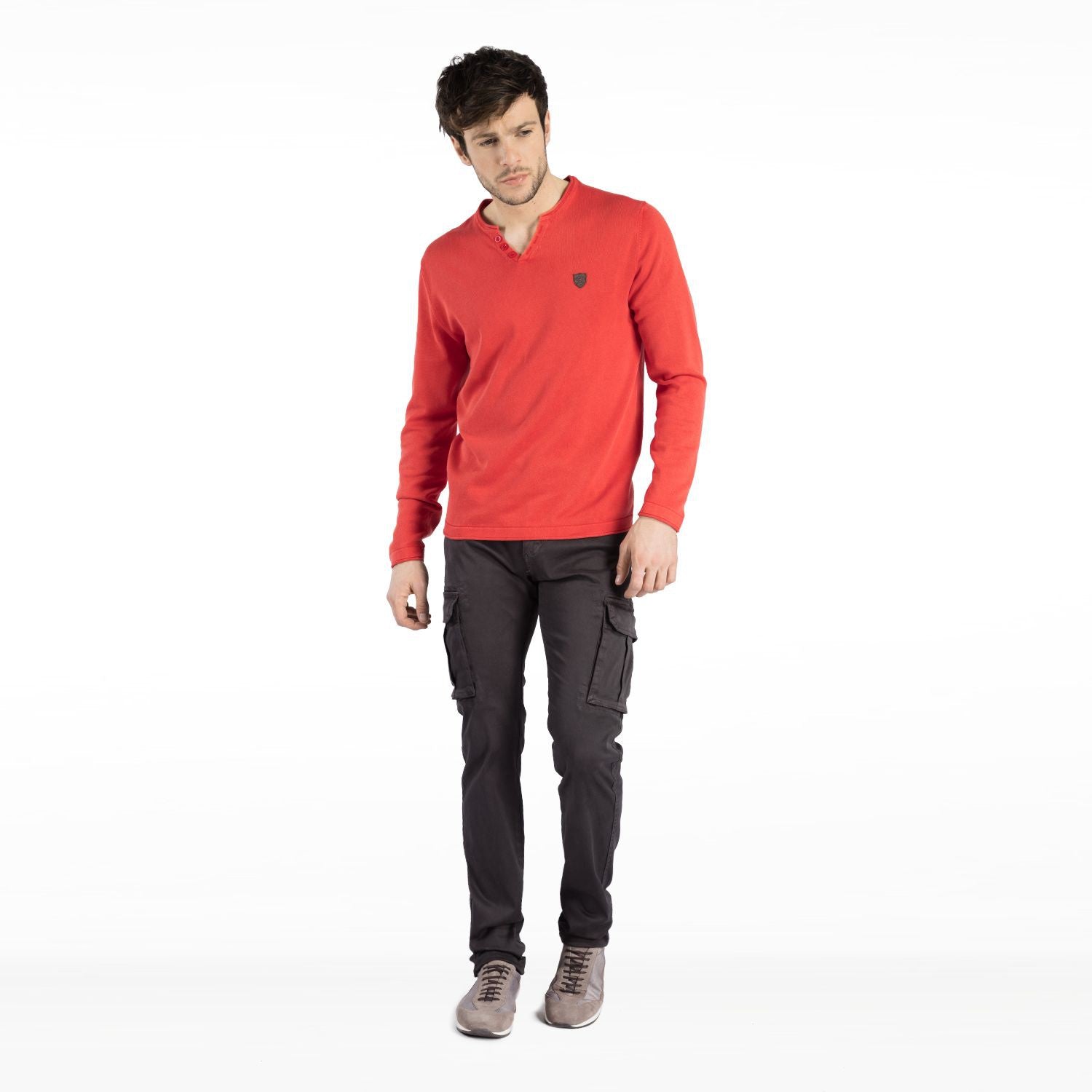 Pull col tunisien