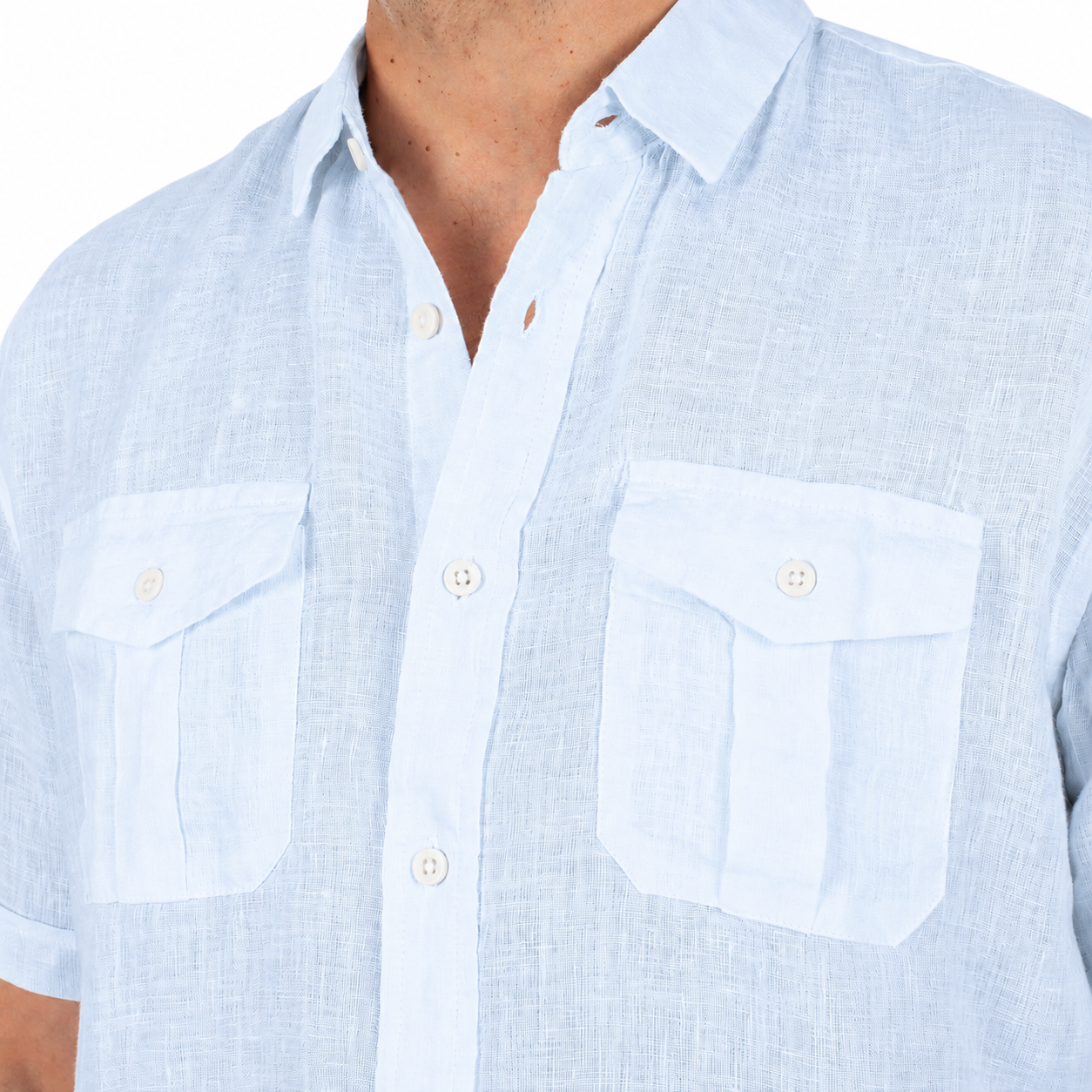 Chemise en lin ondine