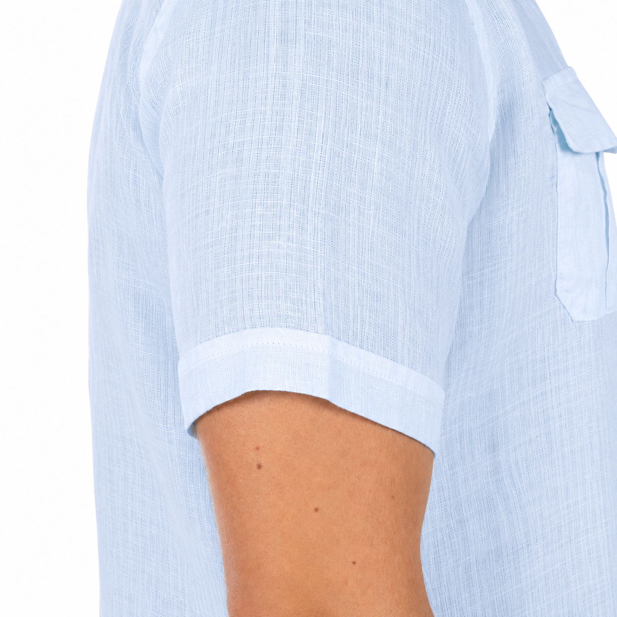 Chemise en lin ondine