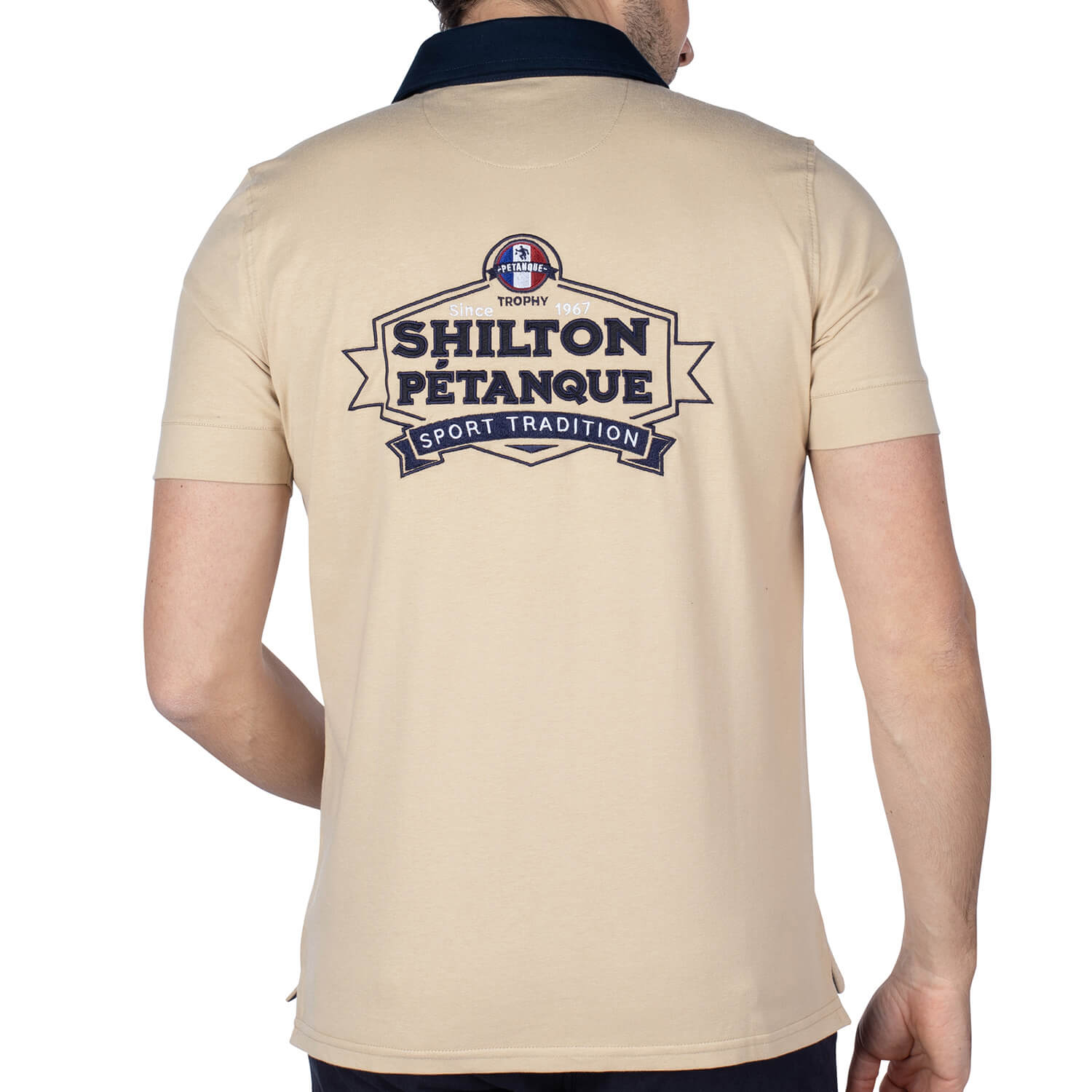 Polo masters trophy Beige - vu de dos - Shilton