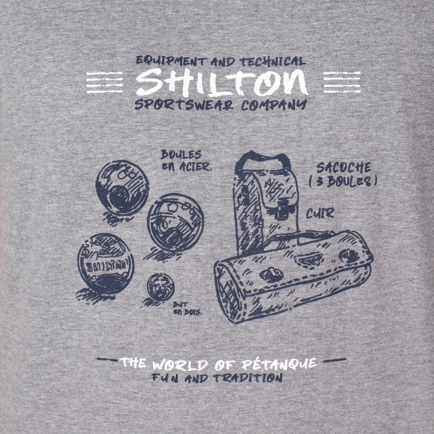 T-shirt pétanque masters