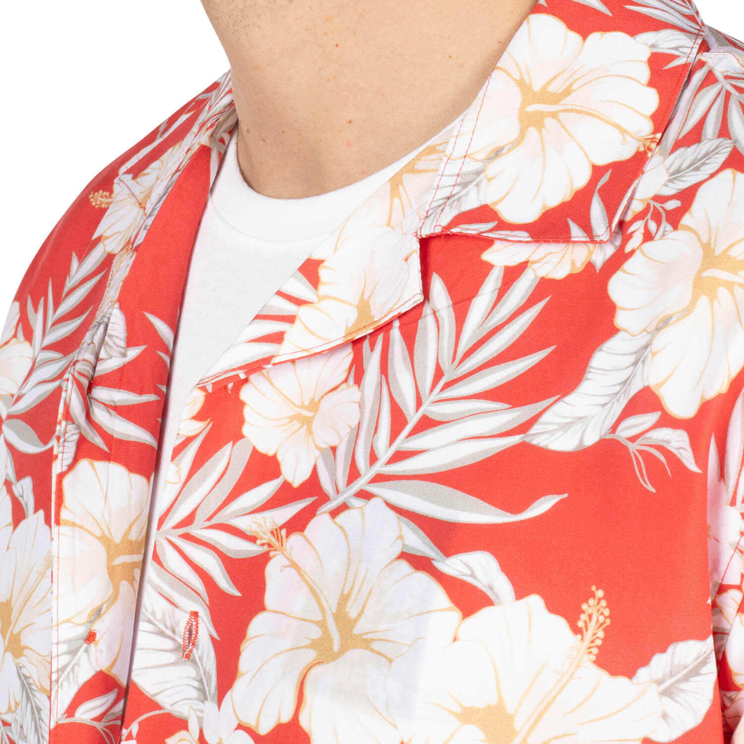 Chemise à fleurs Hawai