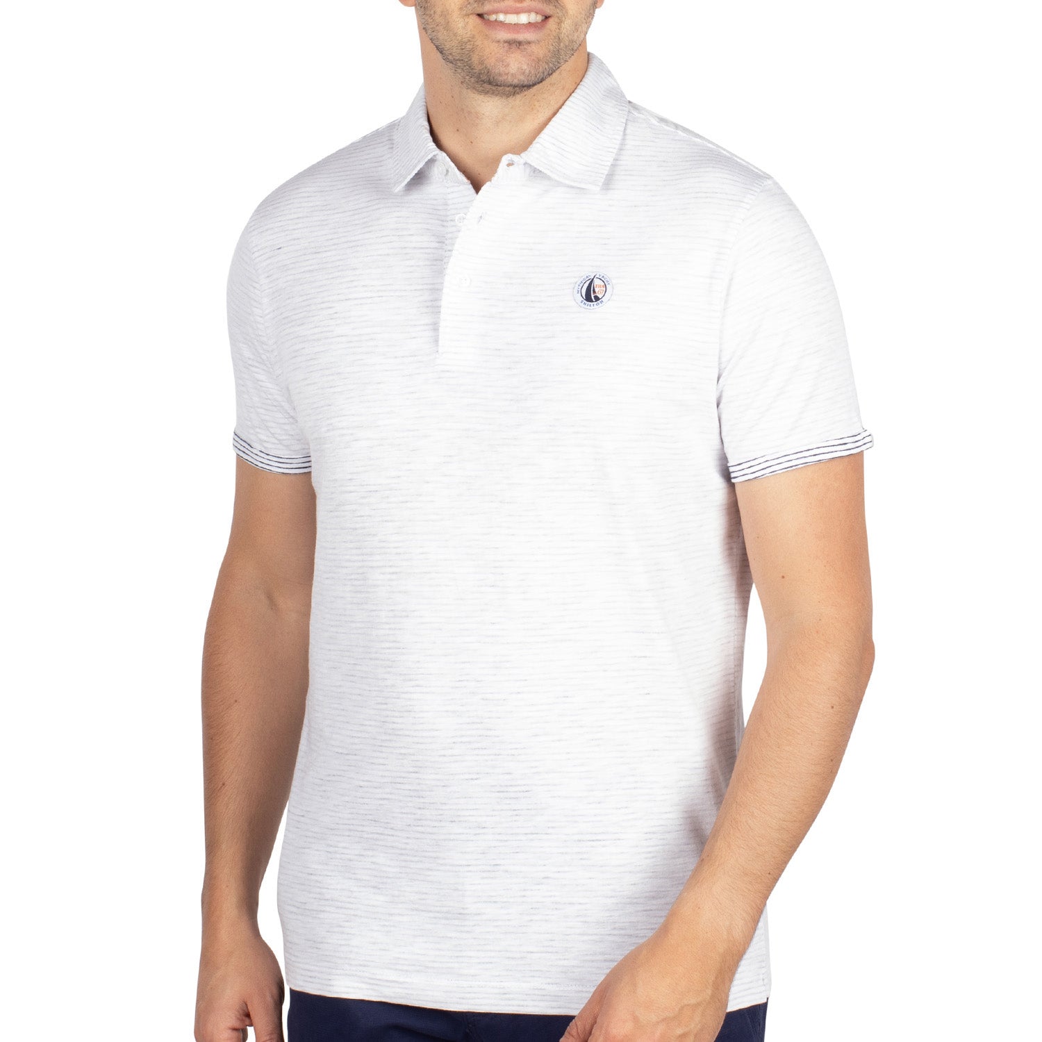 Polo naval rayé