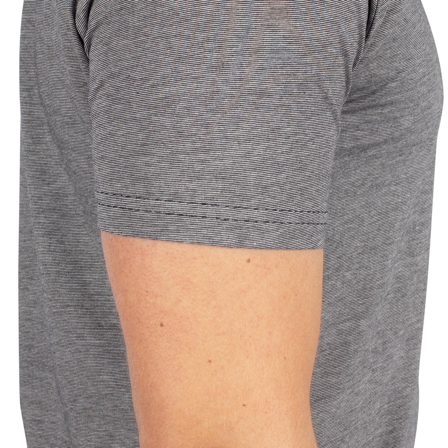 T-shirt écusson rayé