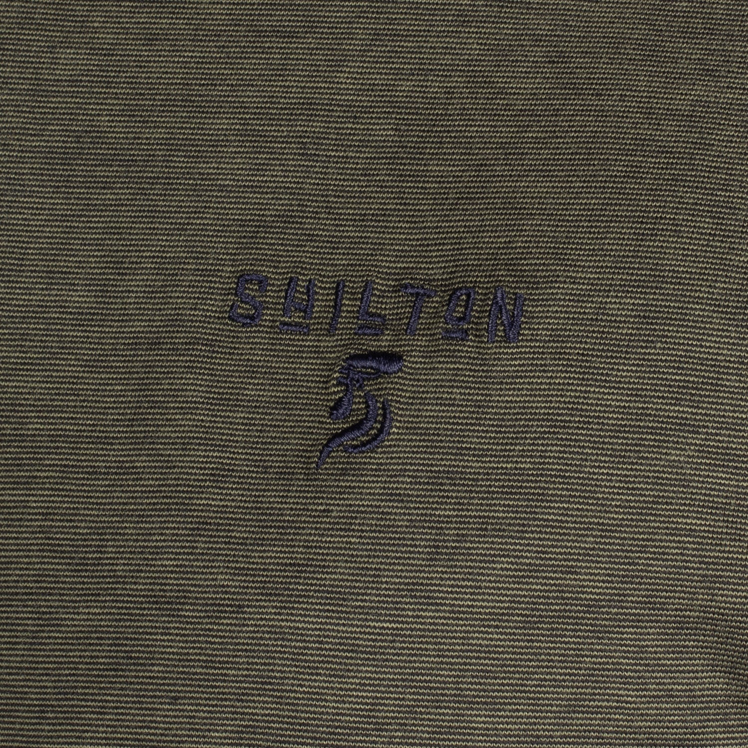T-shirt écusson rayé