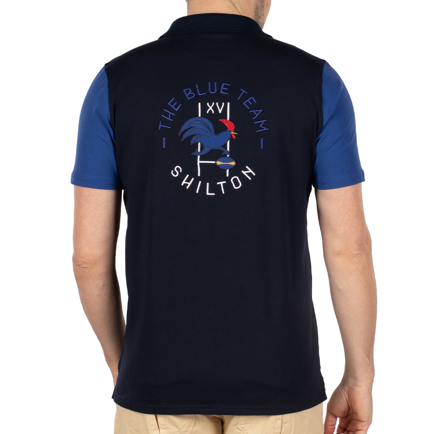 Polo rugby blue team