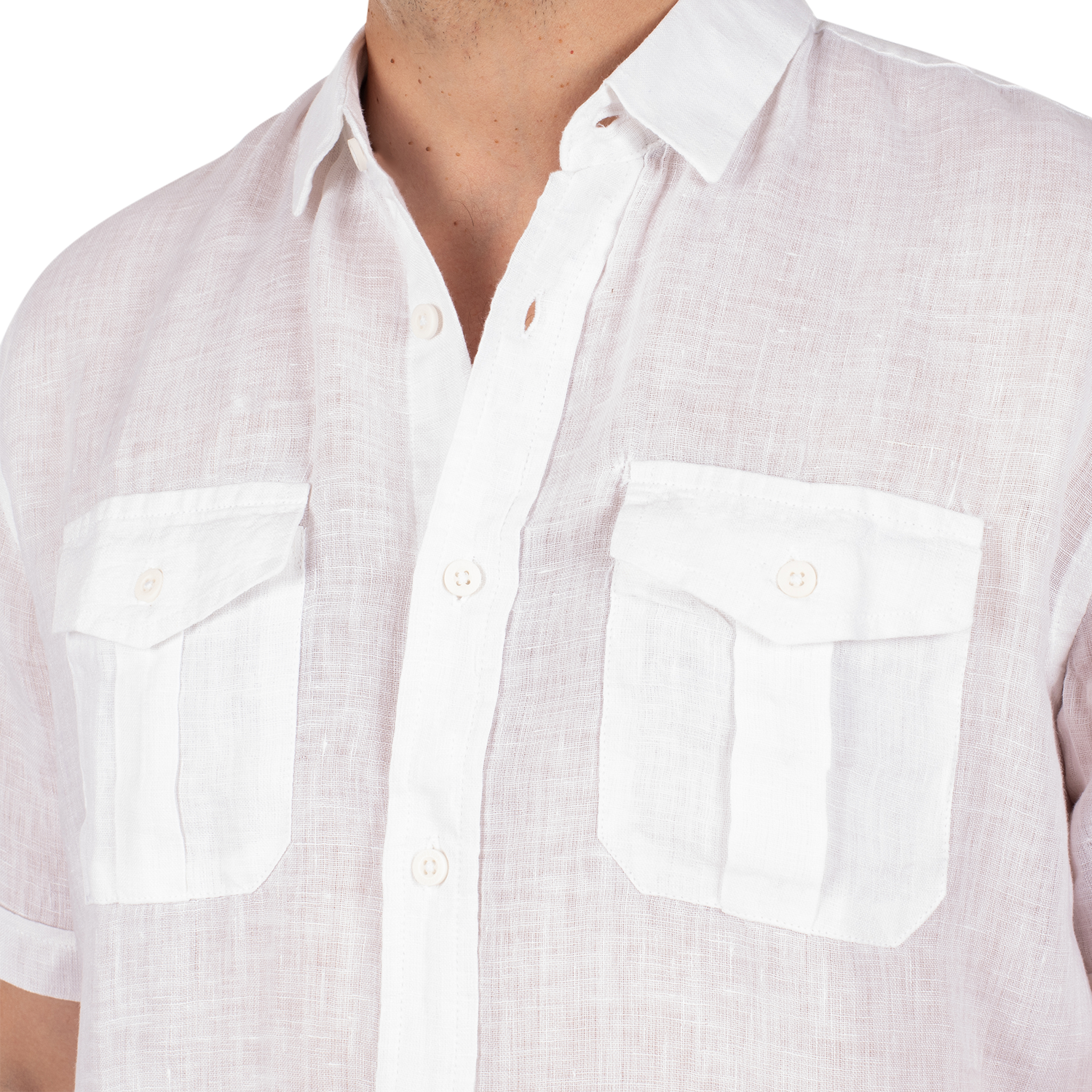Chemise en lin ondine