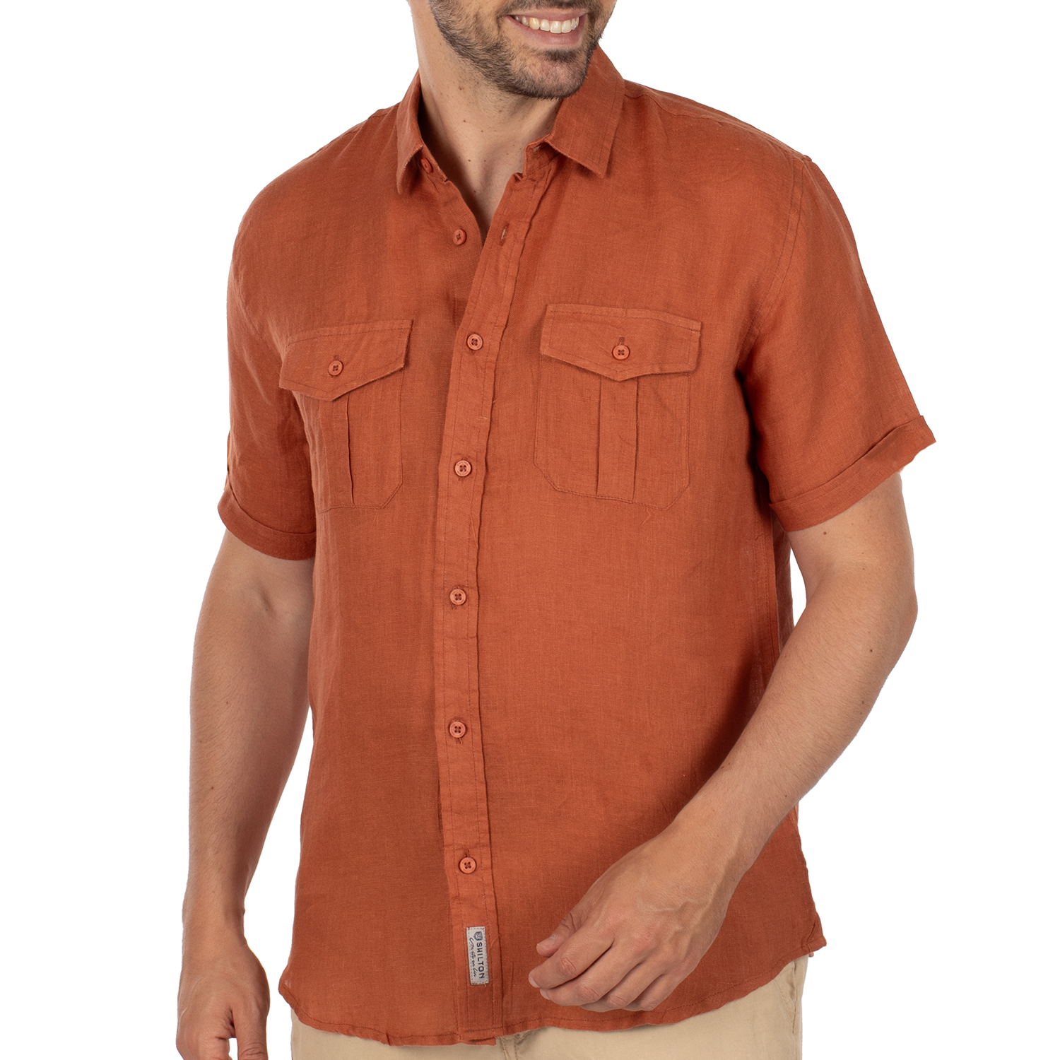 Chemise en lin ondine