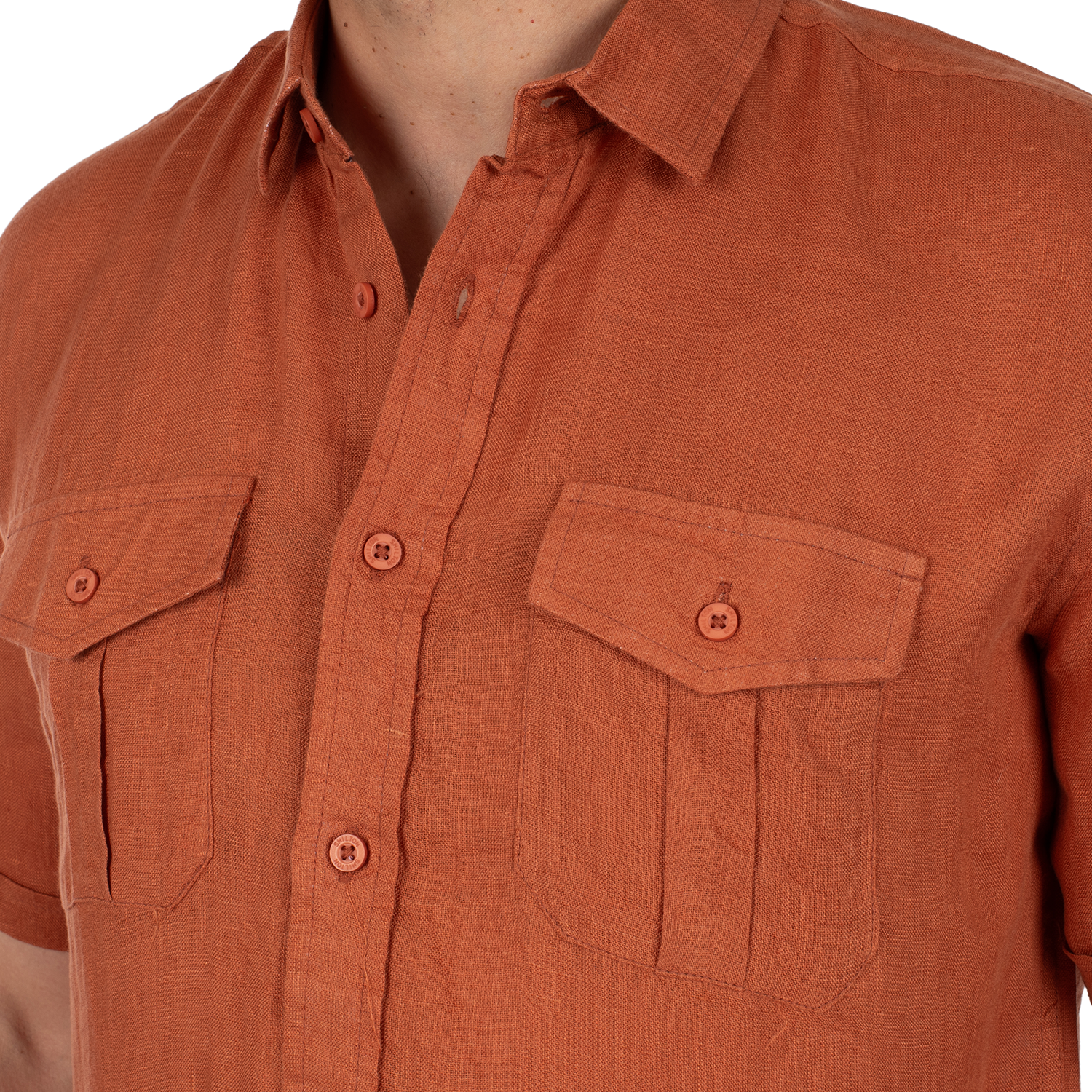 Chemise en lin ondine