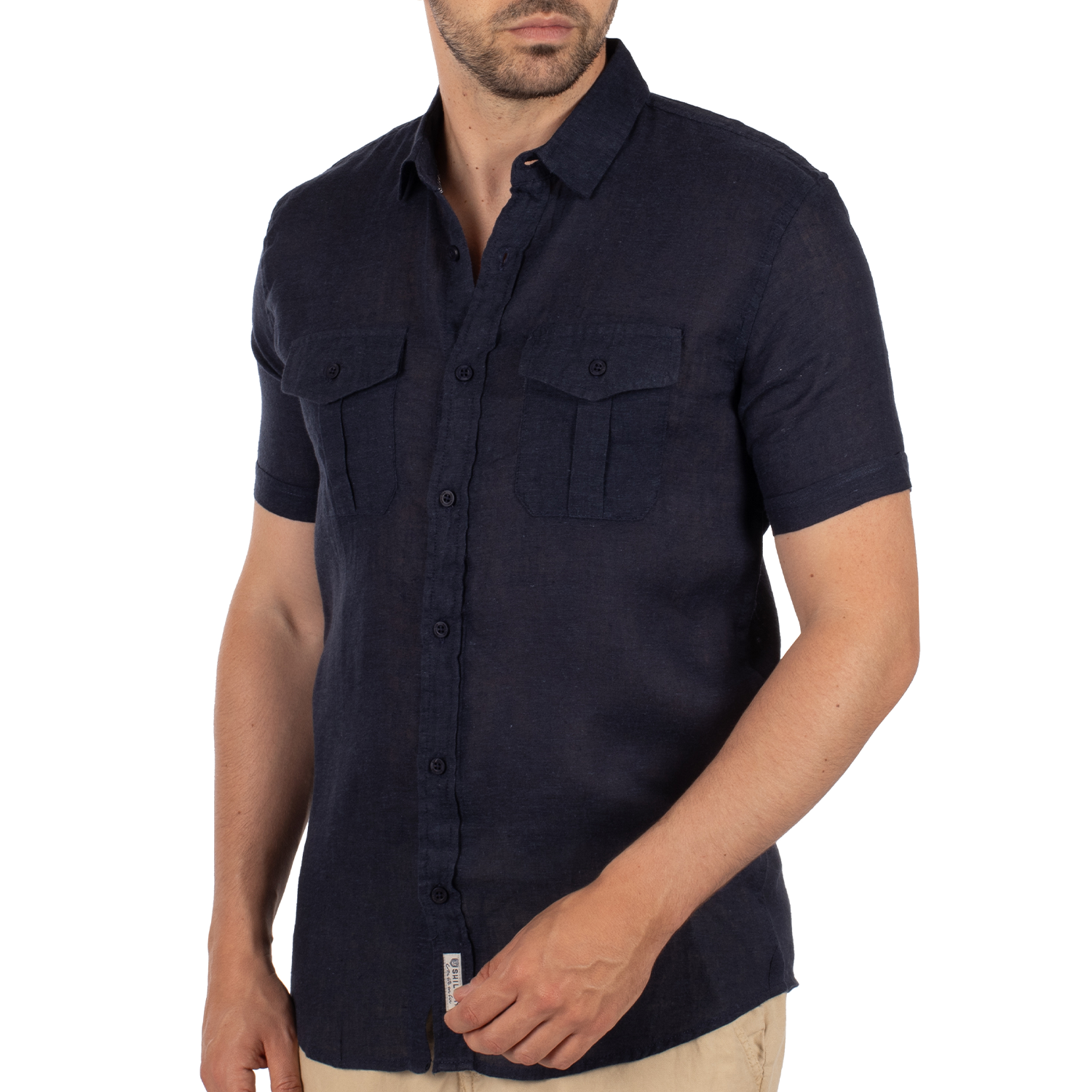 Chemise en lin ondine