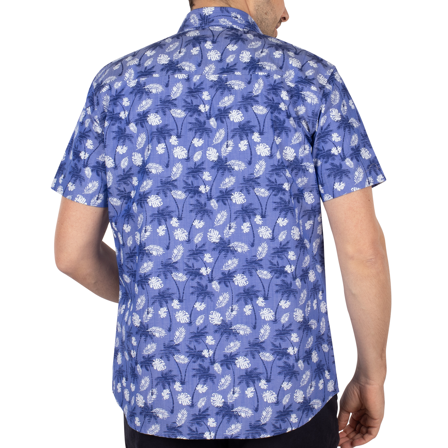 Chemise hawaï lagune
