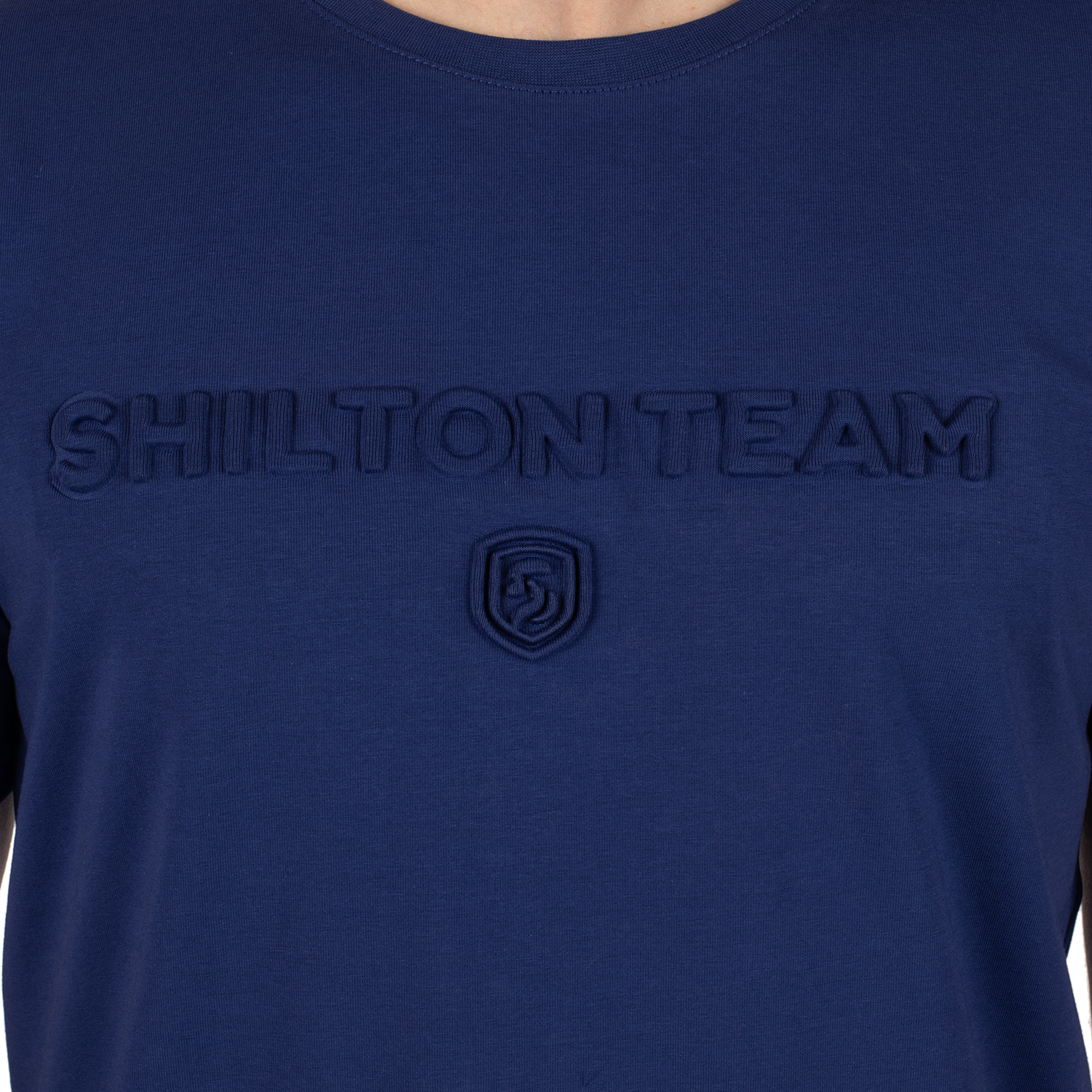 T-shirt embossing celadon