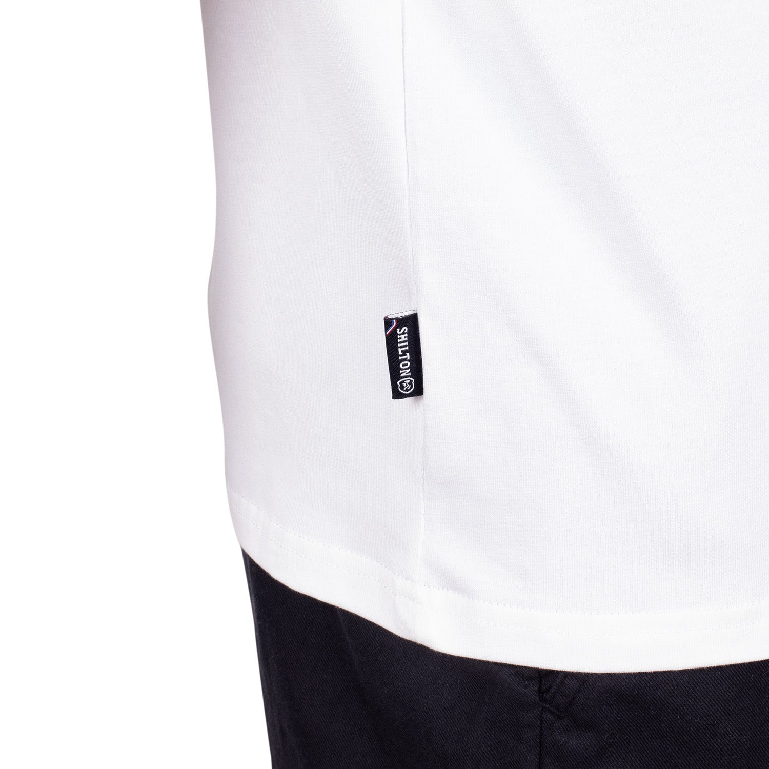 T-shirt basic blason print