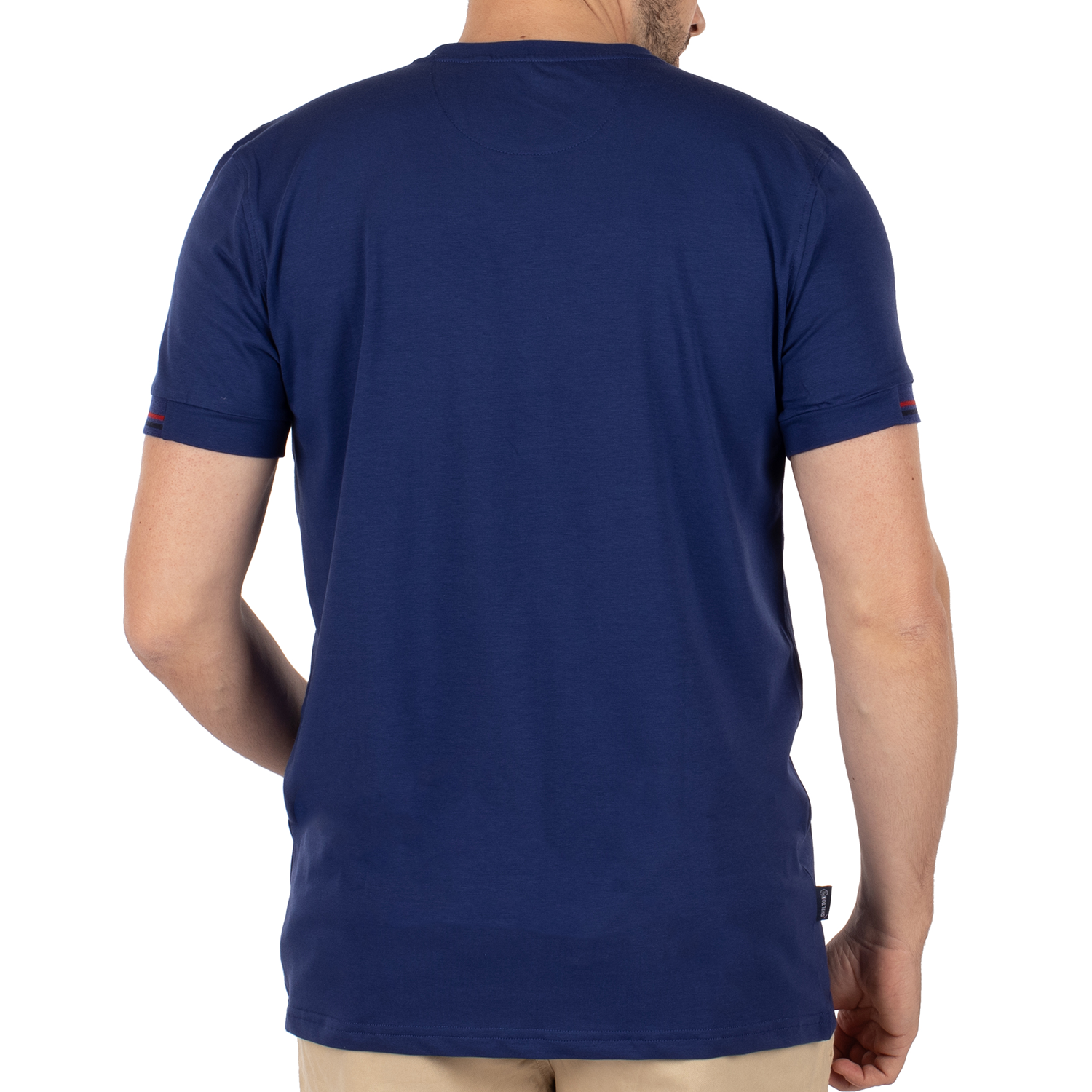 T-shirt basic blason print