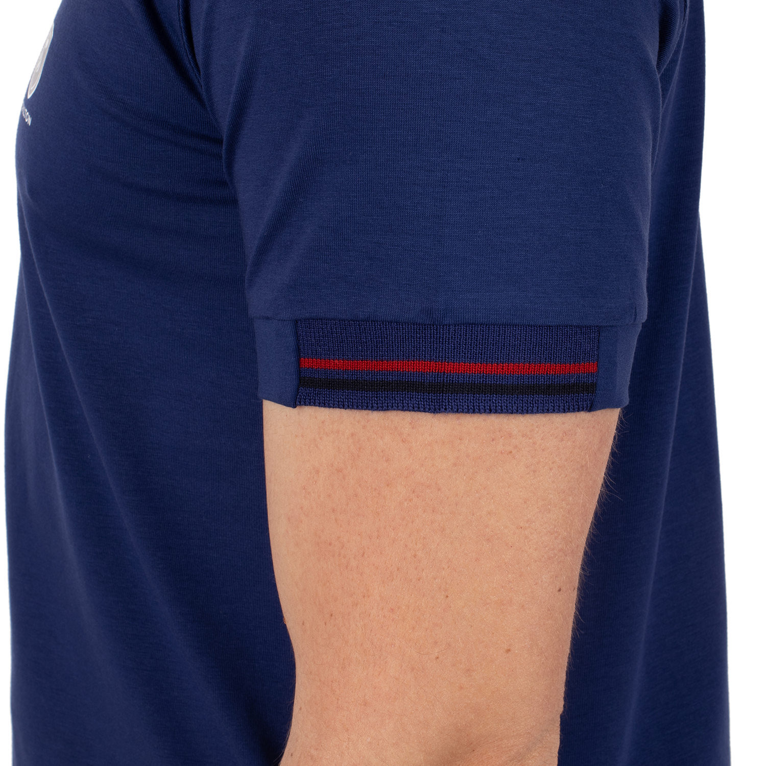 T-shirt basic blason print