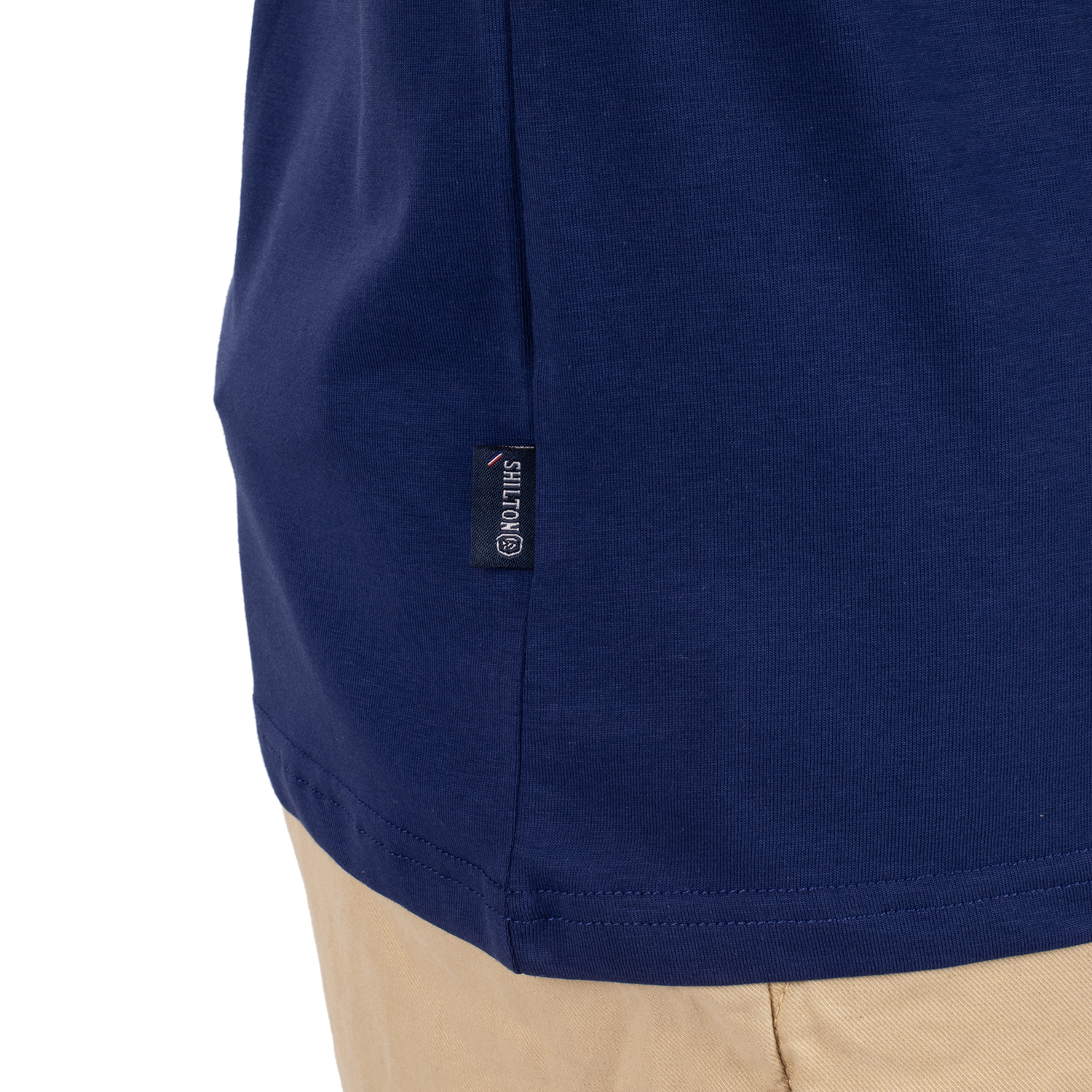 T-shirt basic blason print