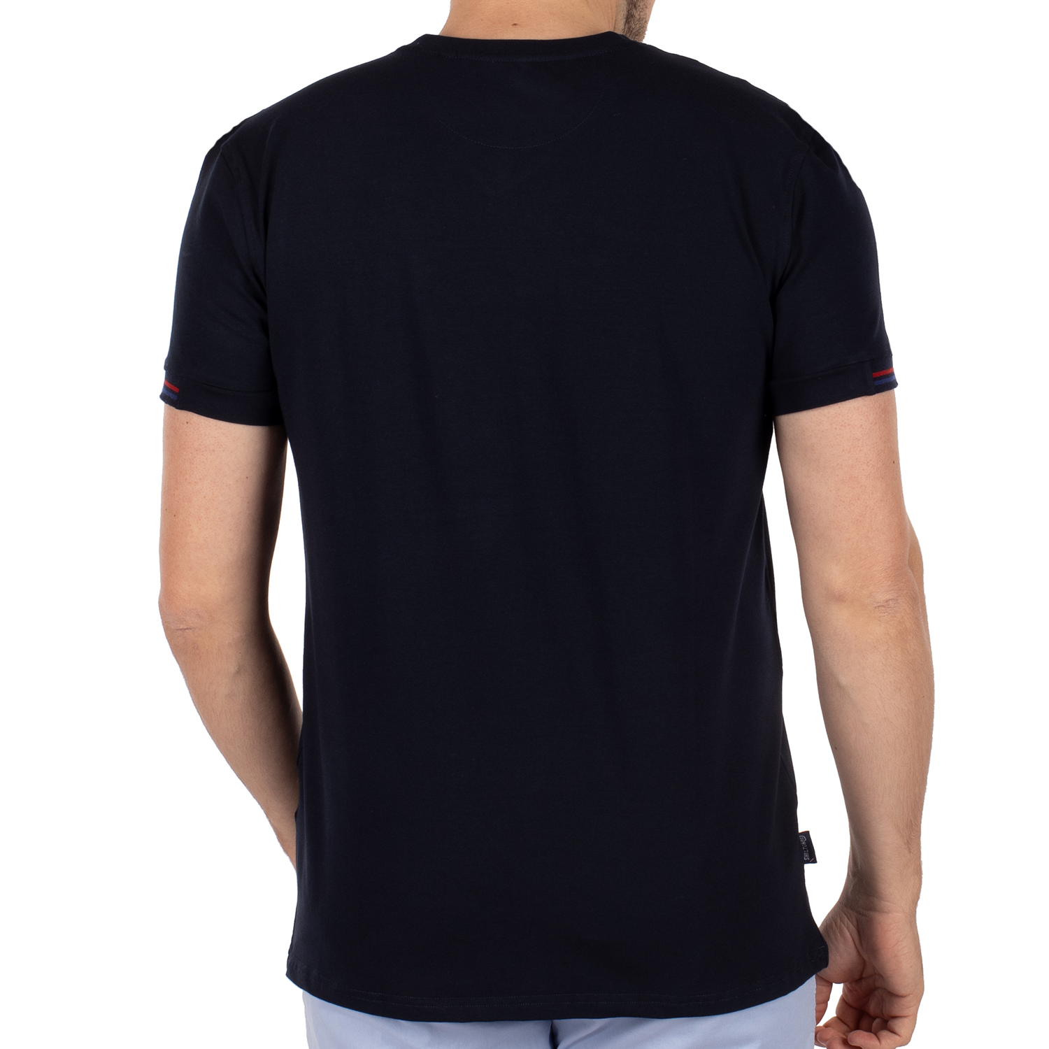 T-shirt basic blason print