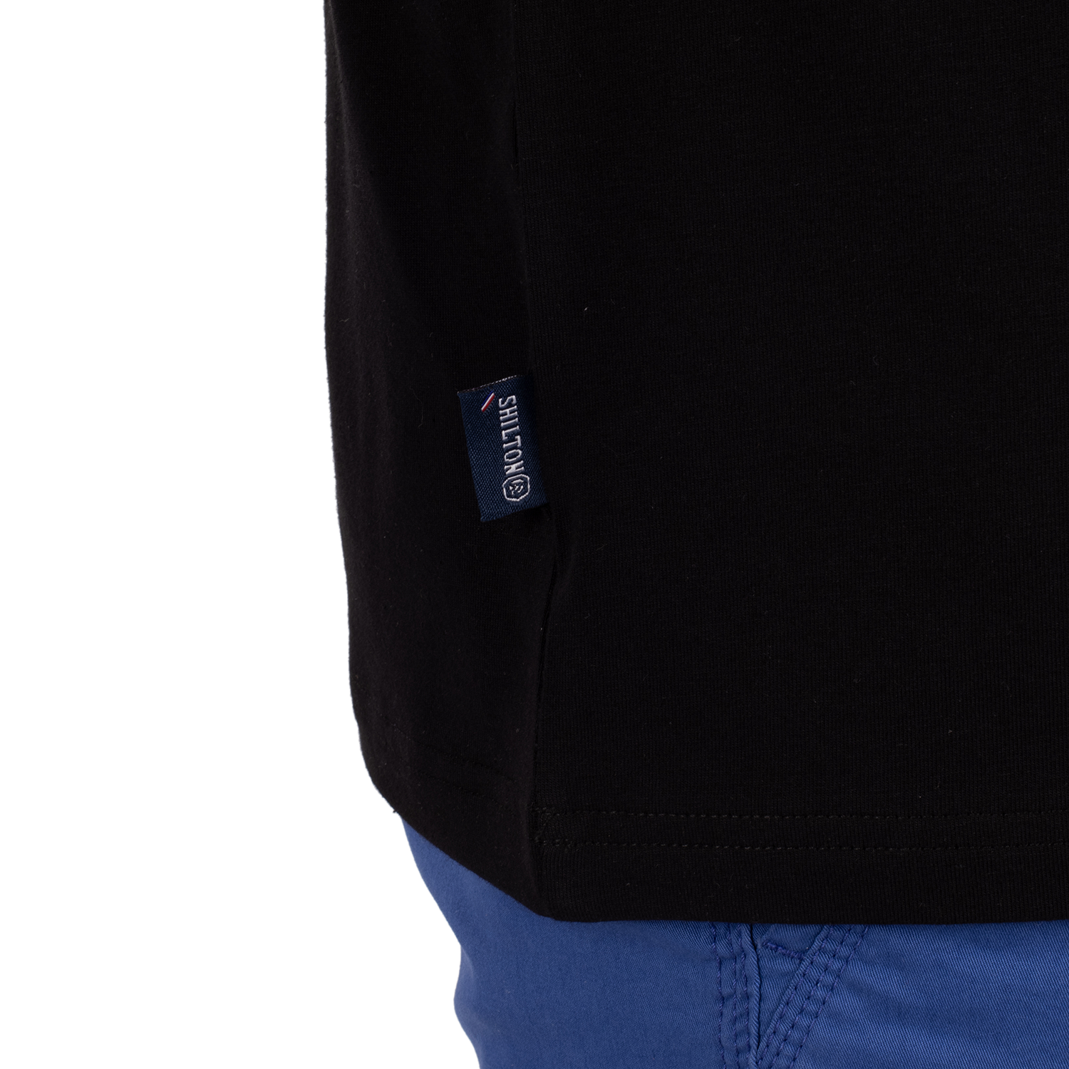 T-shirt basic blason print